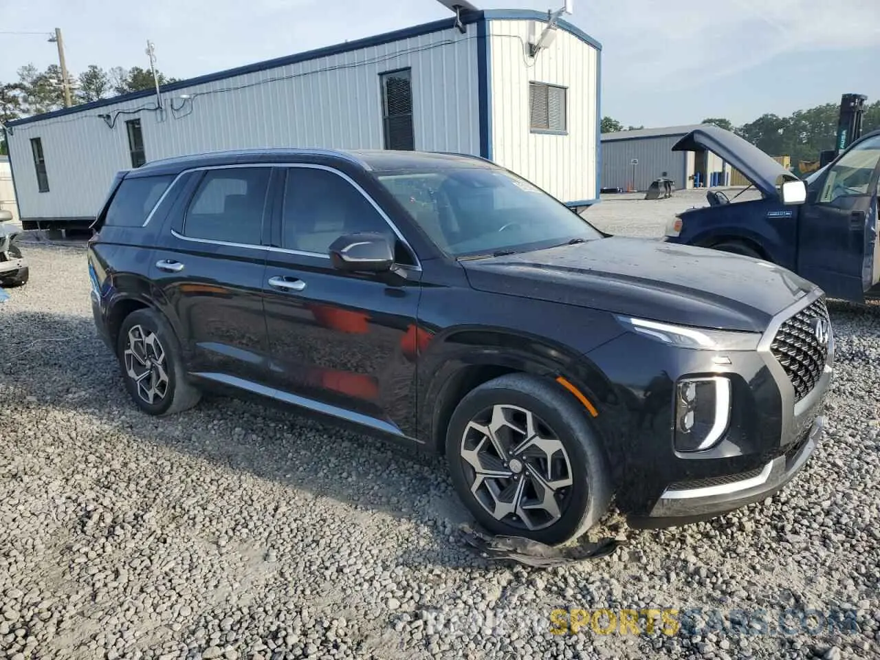 4 Фотография поврежденного автомобиля KM8R7DHE2NU370422 HYUNDAI PALISADE 2022