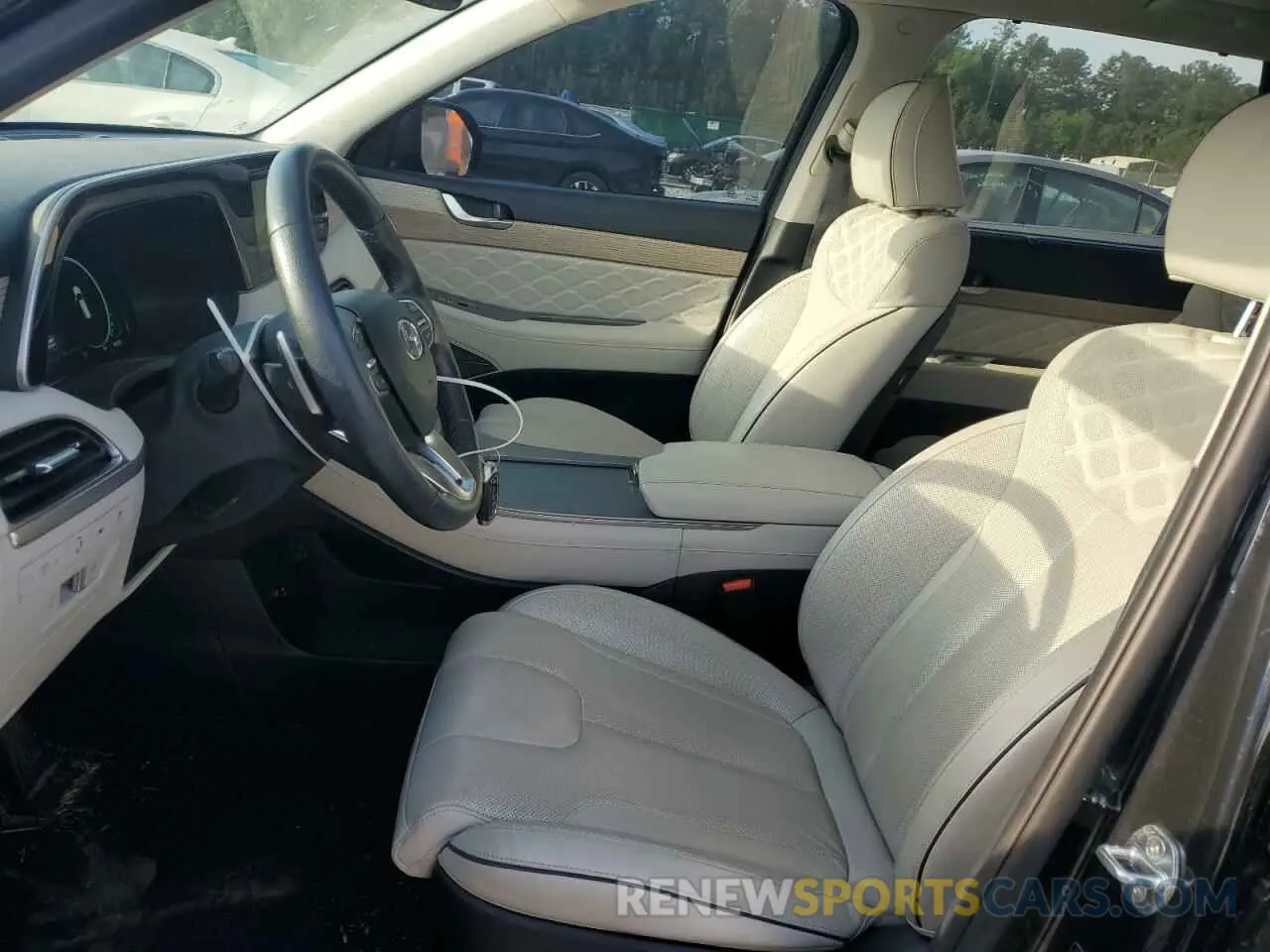 7 Фотография поврежденного автомобиля KM8R7DHE2NU370422 HYUNDAI PALISADE 2022