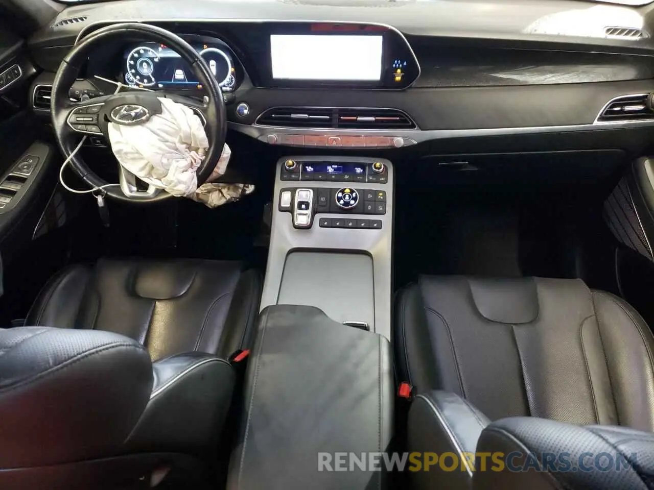 8 Photograph of a damaged car KM8R7DHE3NU423032 HYUNDAI PALISADE 2022