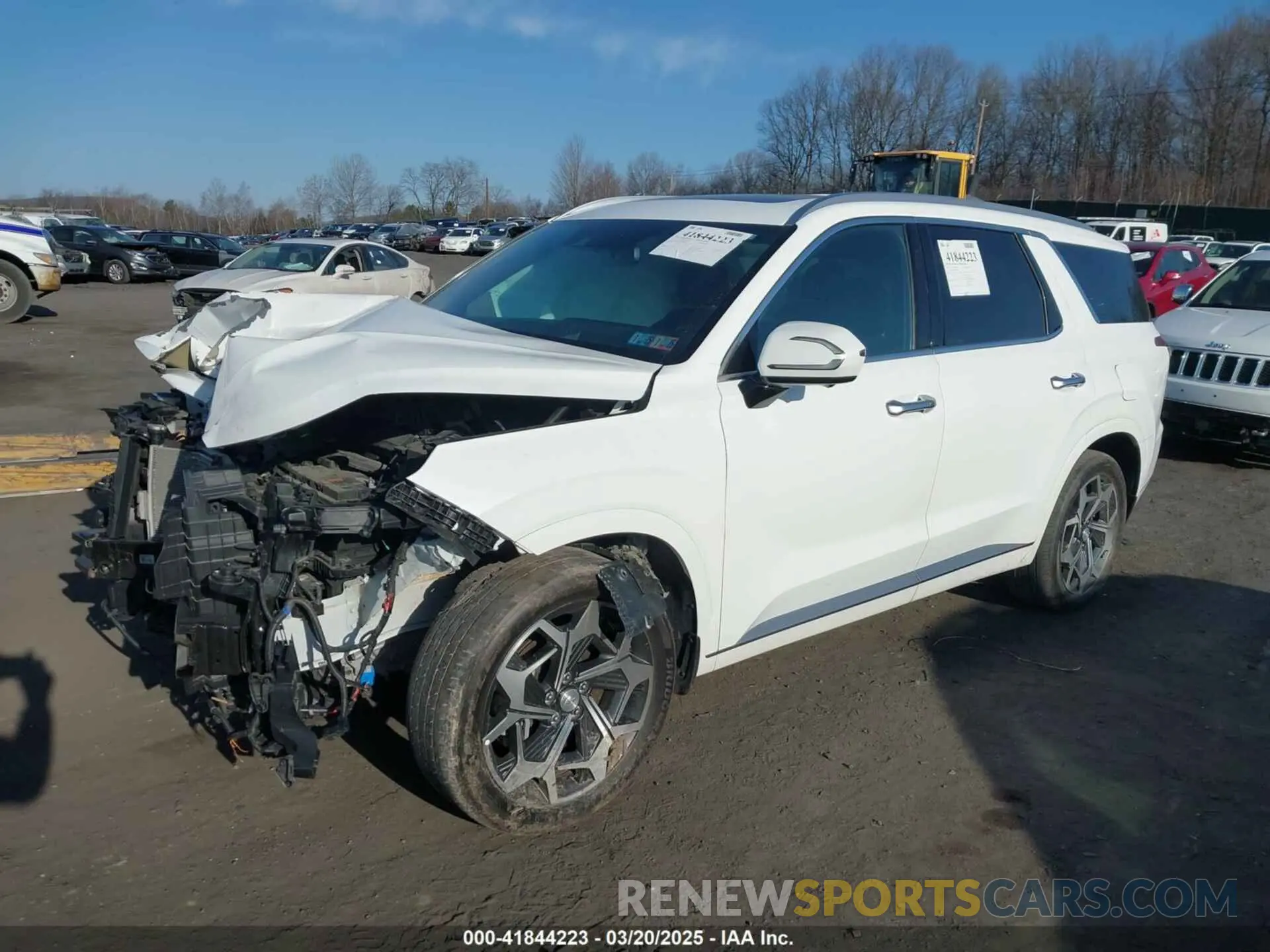 2 Фотография поврежденного автомобиля KM8R7DHE4NU486219 HYUNDAI PALISADE 2022