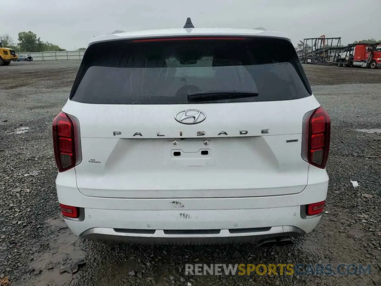6 Photograph of a damaged car KM8R7DHE5NU365022 HYUNDAI PALISADE 2022