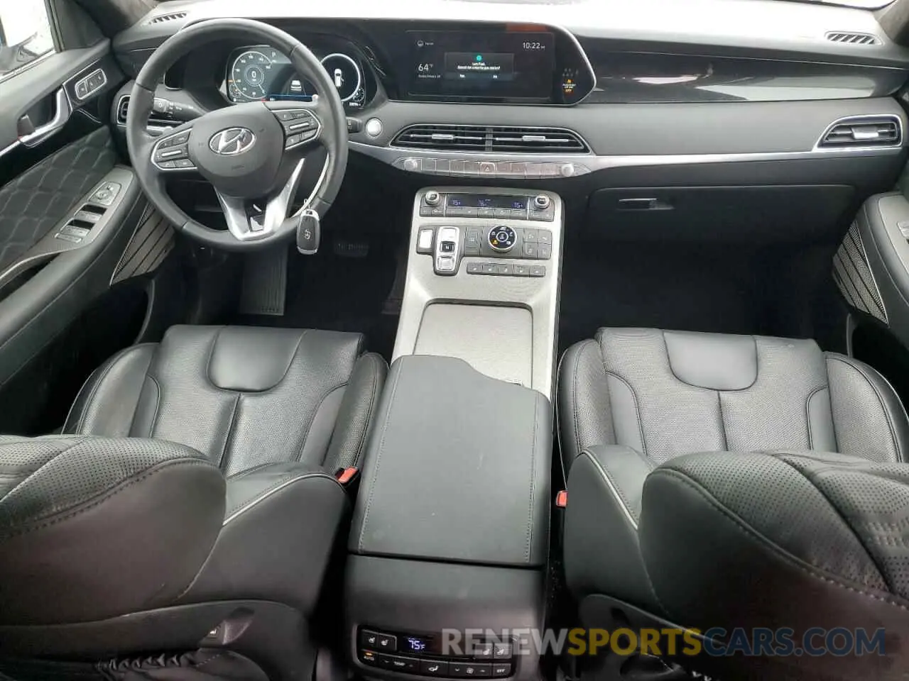 8 Photograph of a damaged car KM8R7DHE5NU365022 HYUNDAI PALISADE 2022