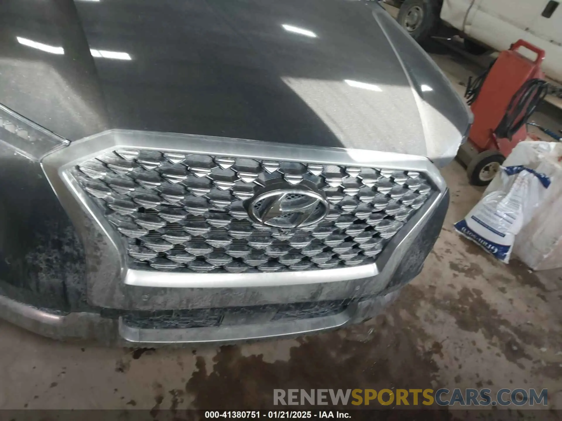 12 Photograph of a damaged car KM8R7DHE5NU415918 HYUNDAI PALISADE 2022