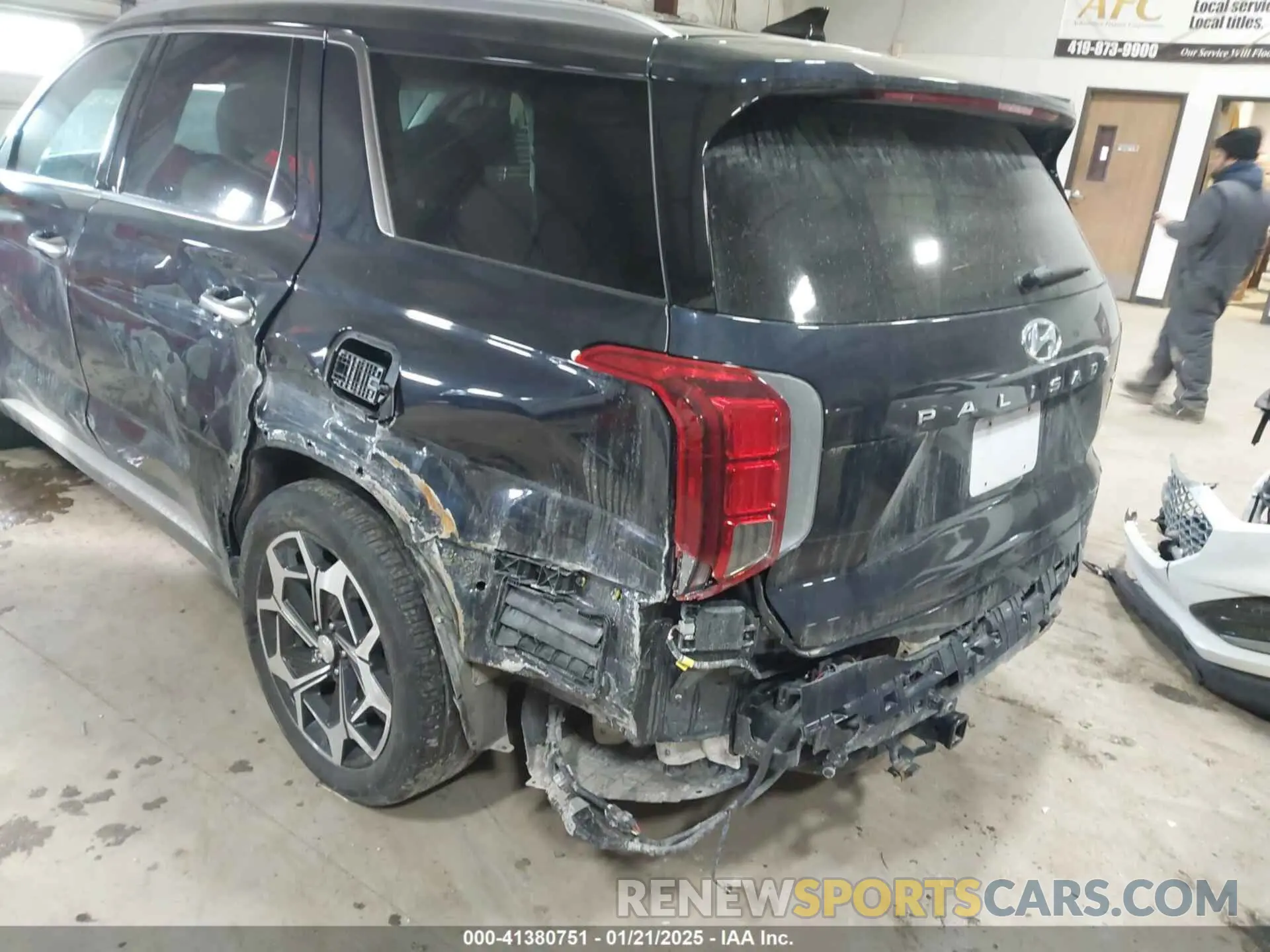 3 Photograph of a damaged car KM8R7DHE5NU415918 HYUNDAI PALISADE 2022
