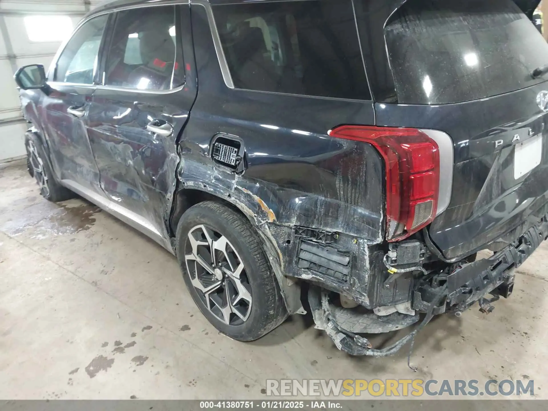 6 Photograph of a damaged car KM8R7DHE5NU415918 HYUNDAI PALISADE 2022