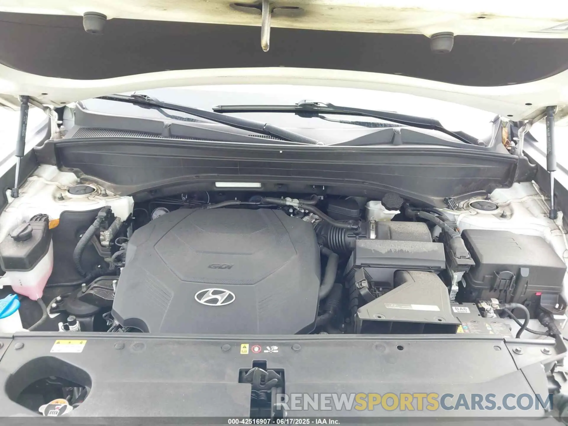 10 Photograph of a damaged car KM8R7DHE7NU397955 HYUNDAI PALISADE 2022