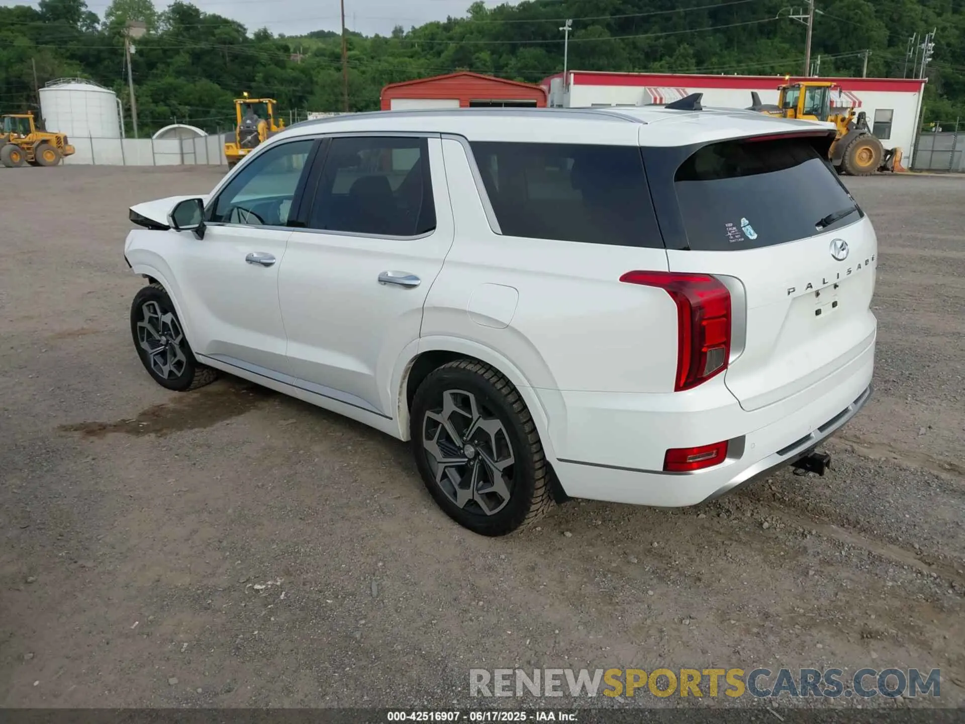 3 Photograph of a damaged car KM8R7DHE7NU397955 HYUNDAI PALISADE 2022