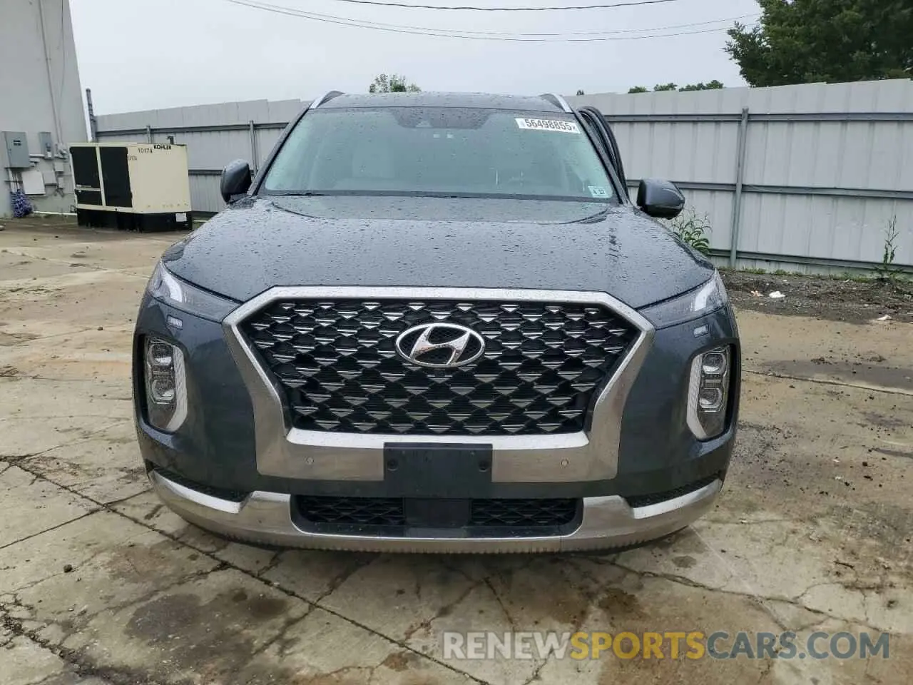 5 Photograph of a damaged car KM8R7DHE8NU456432 HYUNDAI PALISADE 2022