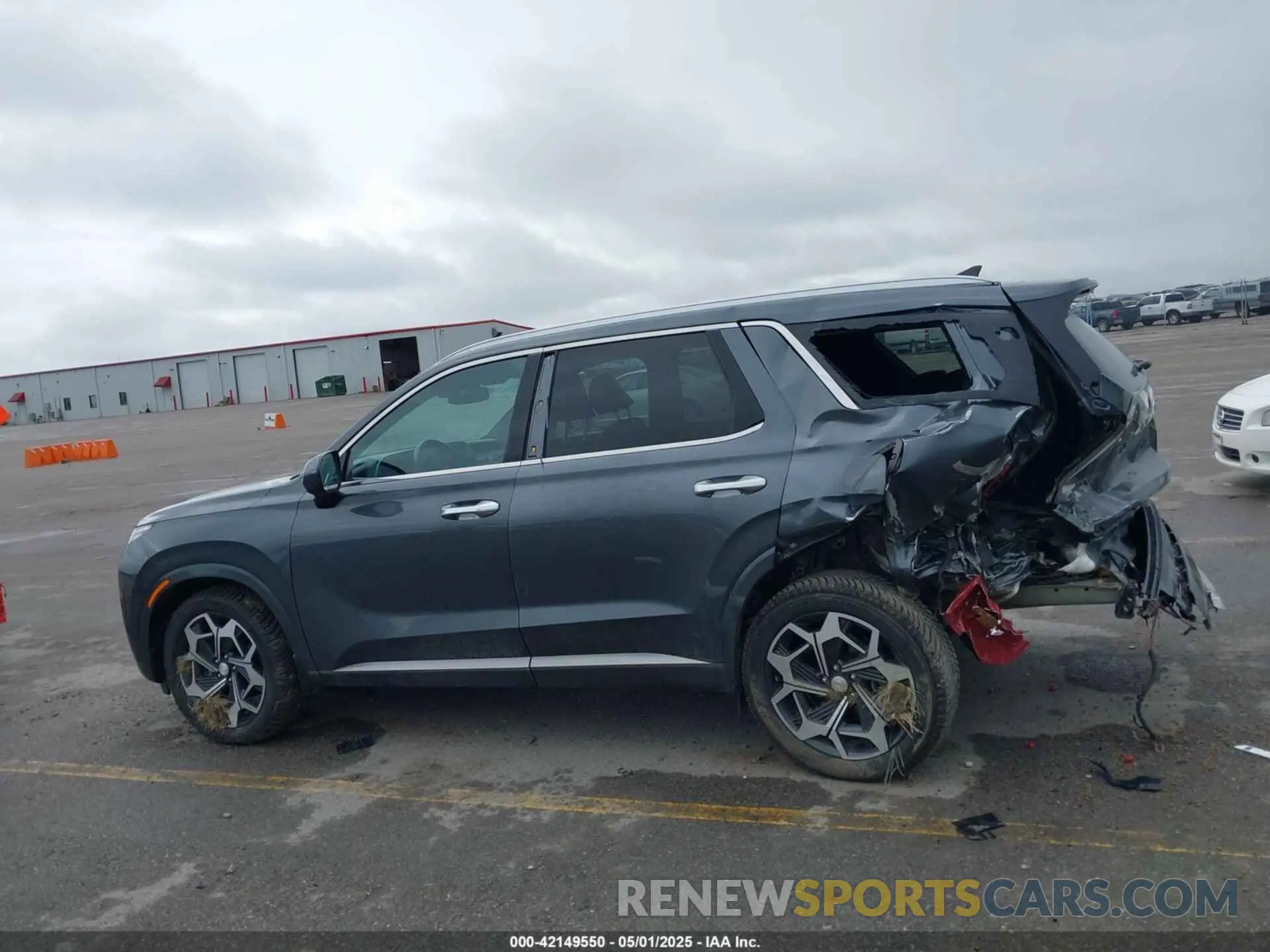 15 Photograph of a damaged car KM8R7DHE9NU408776 HYUNDAI PALISADE 2022