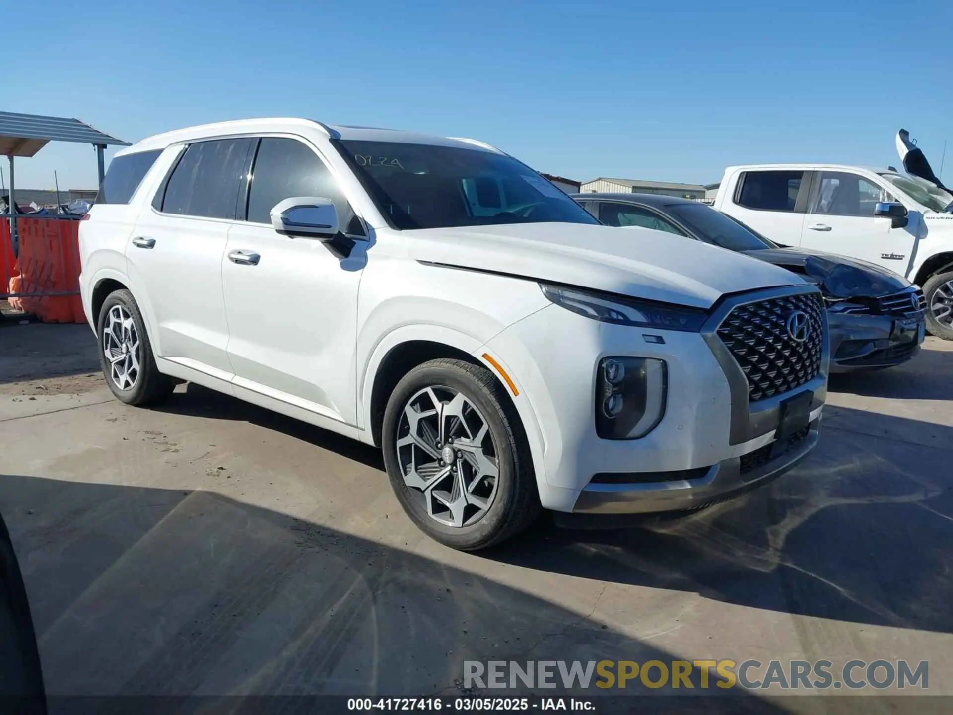 14 Фотография поврежденного автомобиля KM8R7DHEXNU465570 HYUNDAI PALISADE 2022