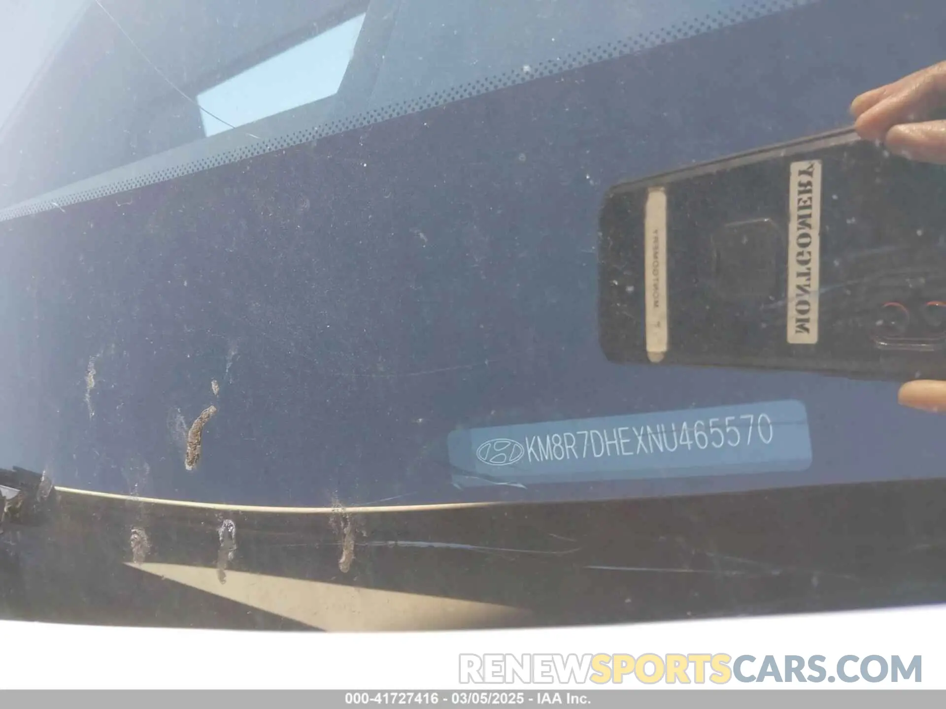 9 Фотография поврежденного автомобиля KM8R7DHEXNU465570 HYUNDAI PALISADE 2022