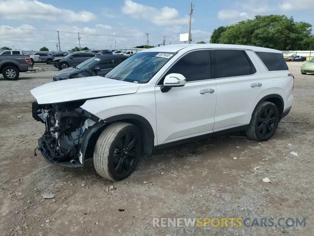1 Фотография поврежденного автомобиля KM8R1DGE8PU590833 HYUNDAI PALISADE 2023