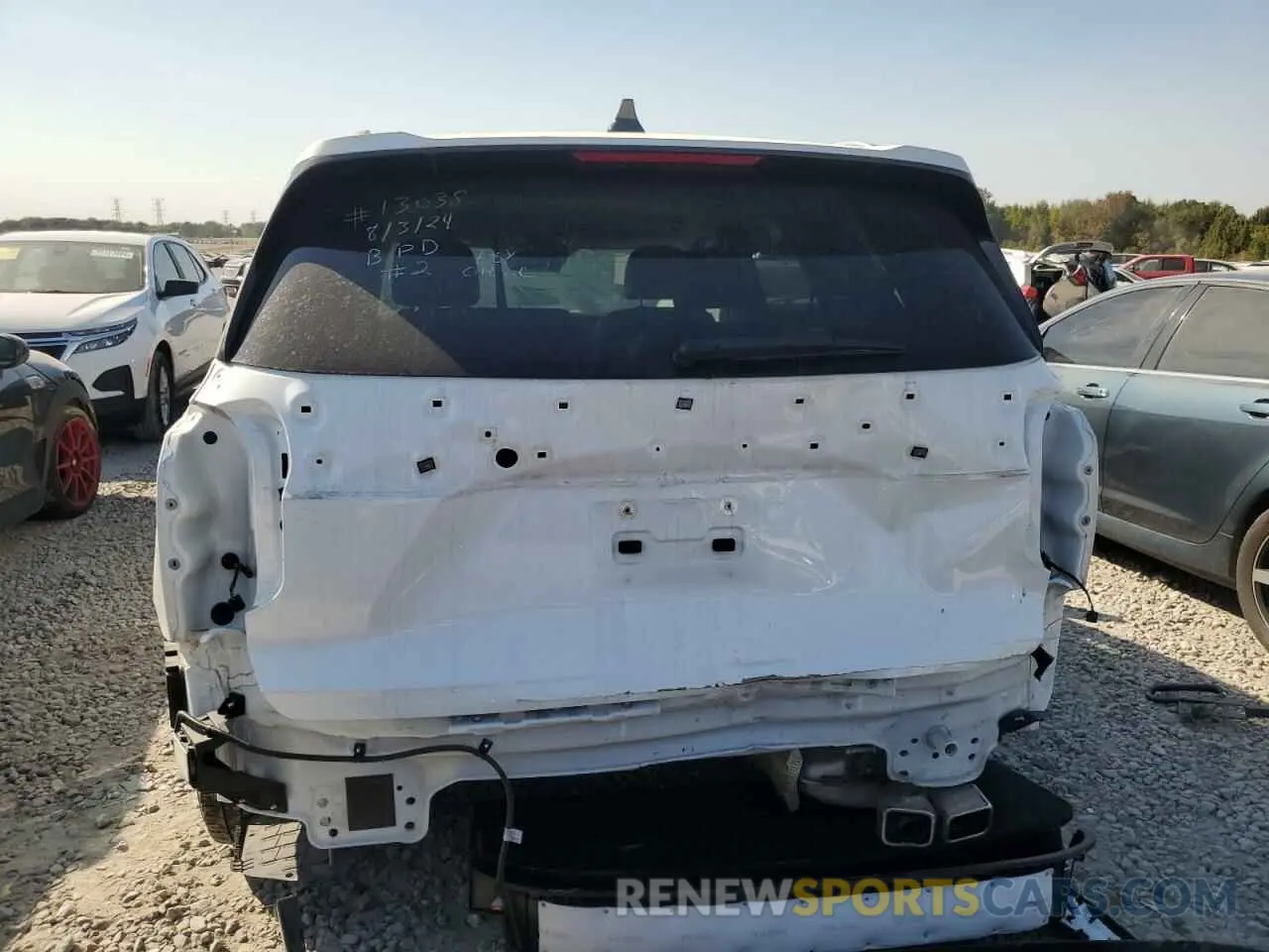 6 Photograph of a damaged car KM8R24GE8PU614299 HYUNDAI PALISADE 2023