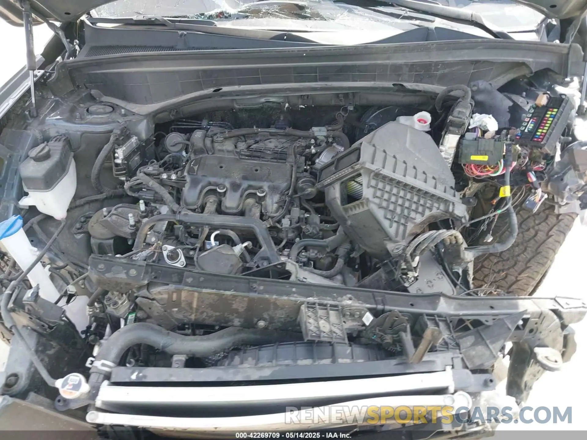 10 Photograph of a damaged car KM8R2DGE9PU590806 HYUNDAI PALISADE 2023
