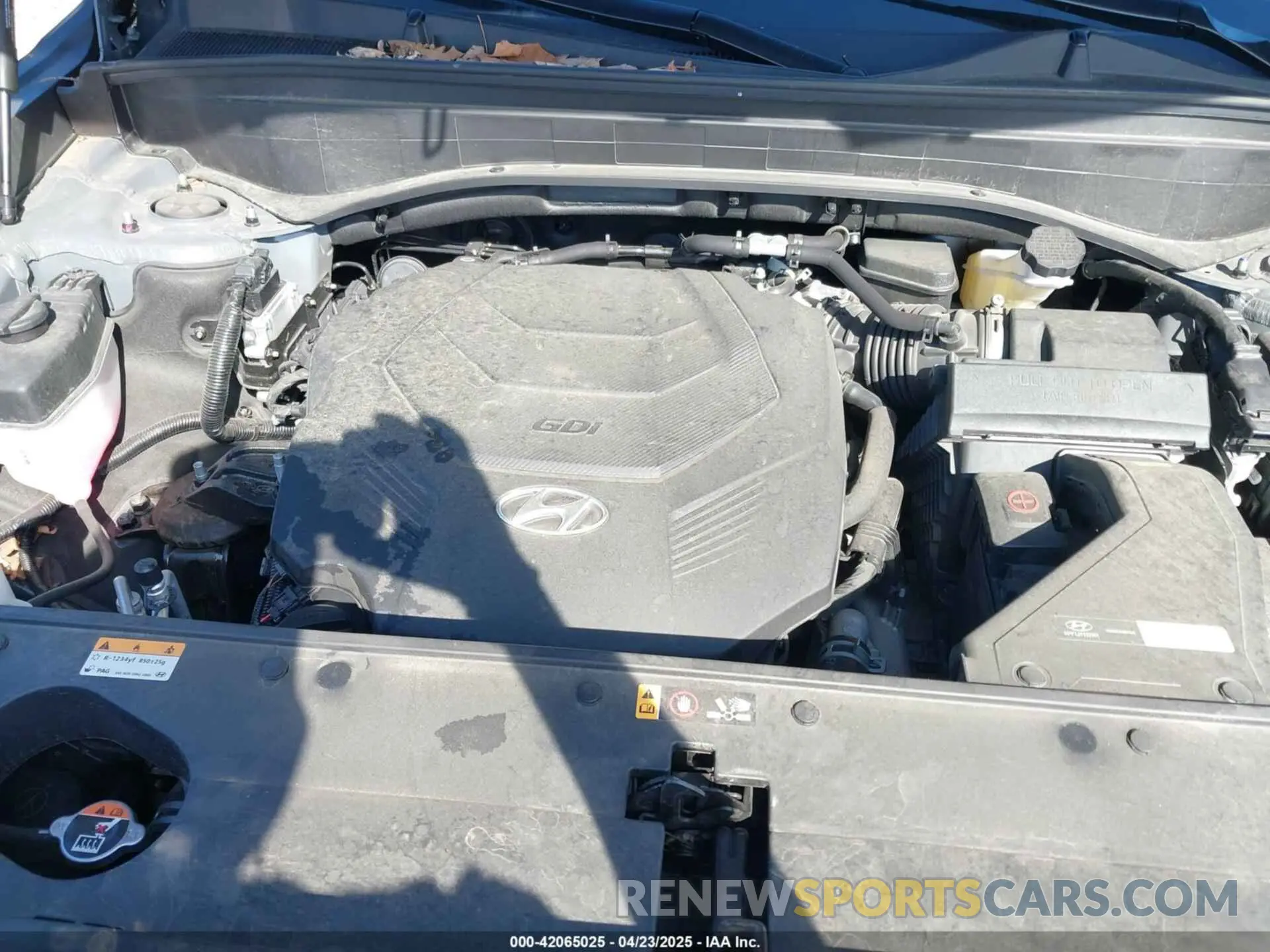 10 Photograph of a damaged car KM8R2DGE9PU617308 HYUNDAI PALISADE 2023