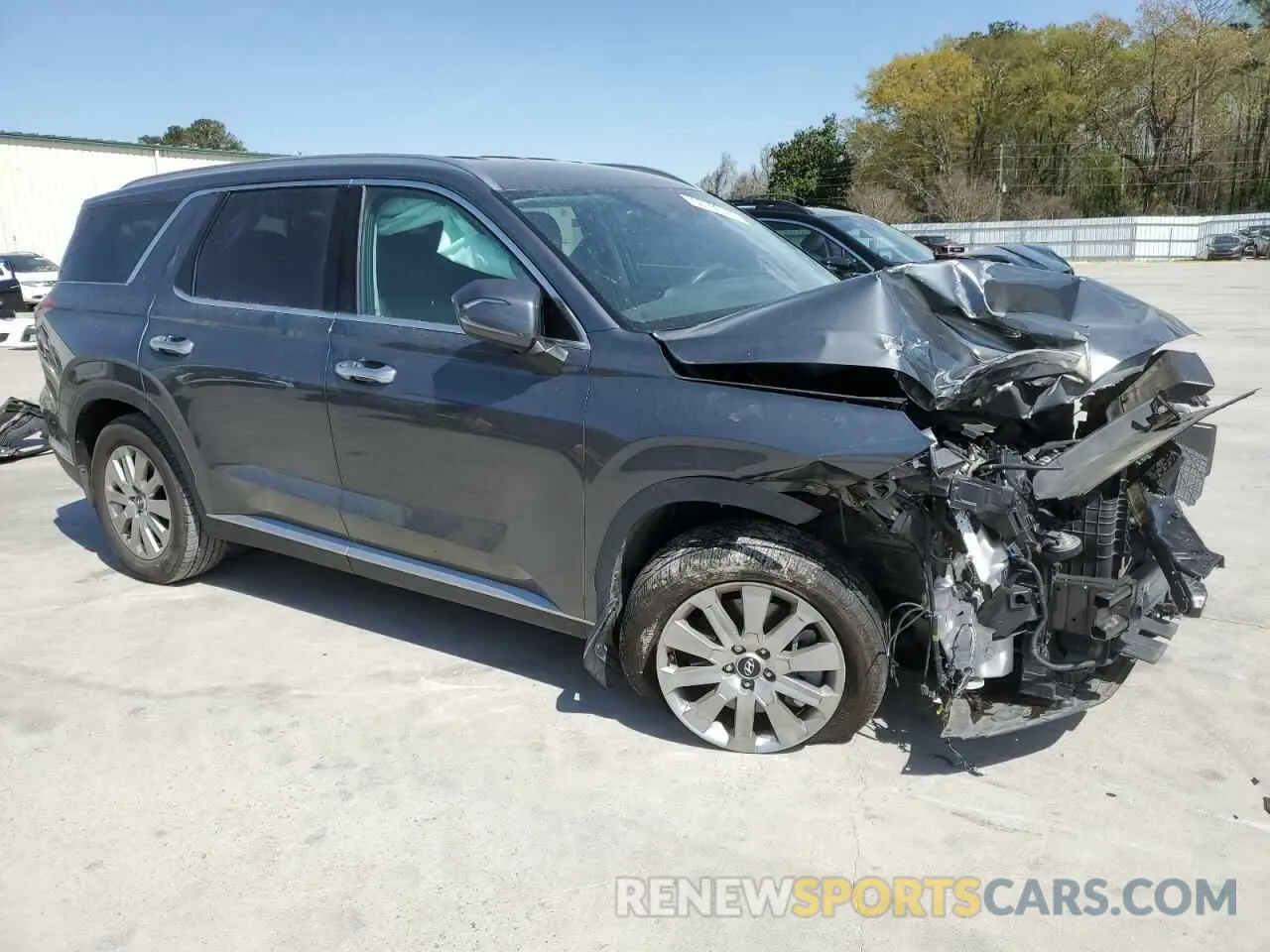 4 Photograph of a damaged car KM8R2DGEXPU576588 HYUNDAI PALISADE 2023