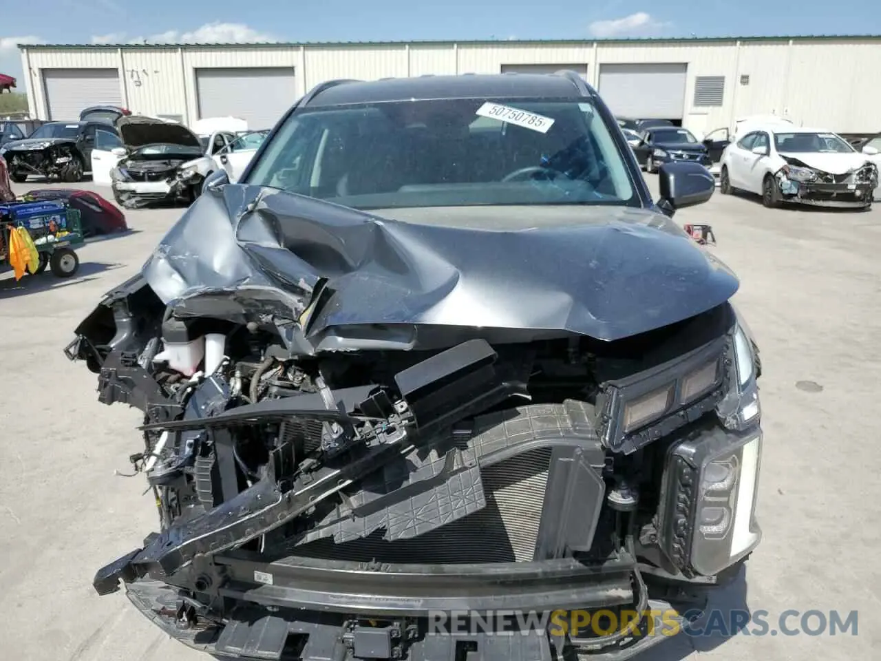 5 Photograph of a damaged car KM8R2DGEXPU576588 HYUNDAI PALISADE 2023