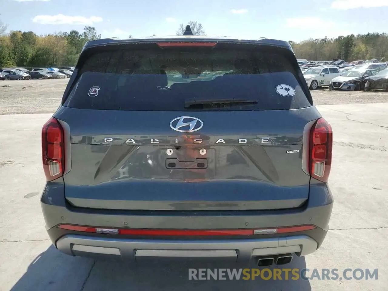6 Photograph of a damaged car KM8R2DGEXPU576588 HYUNDAI PALISADE 2023