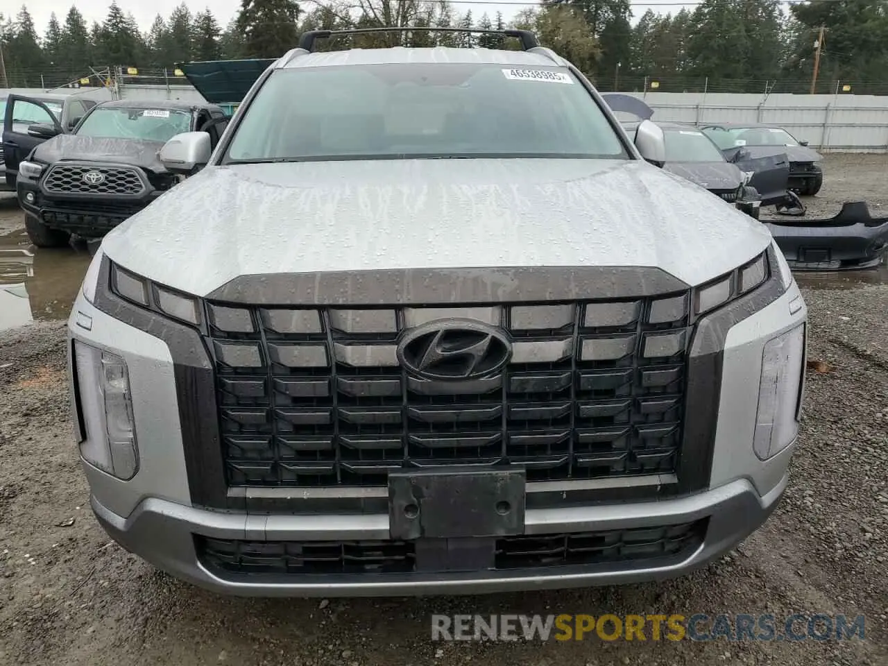 5 Фотография поврежденного автомобиля KM8R2DGEXPU643674 HYUNDAI PALISADE 2023