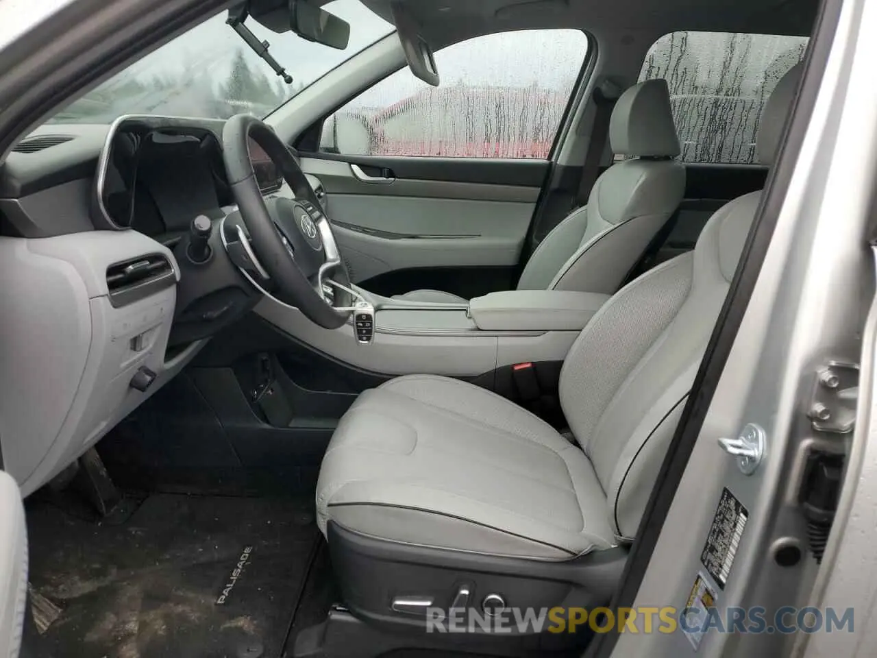 7 Фотография поврежденного автомобиля KM8R2DGEXPU643674 HYUNDAI PALISADE 2023