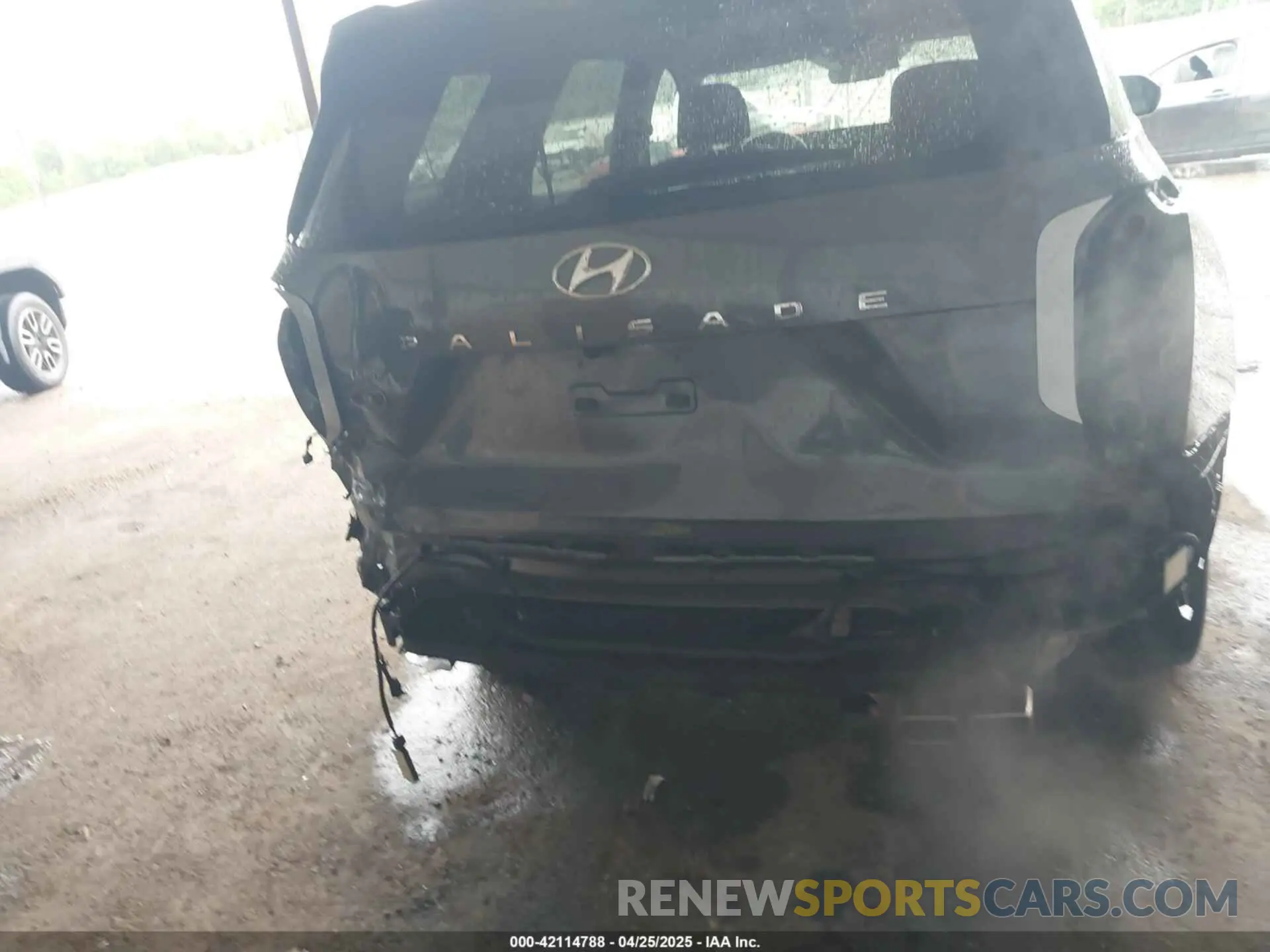 6 Photograph of a damaged car KM8R34GEXPU578788 HYUNDAI PALISADE 2023