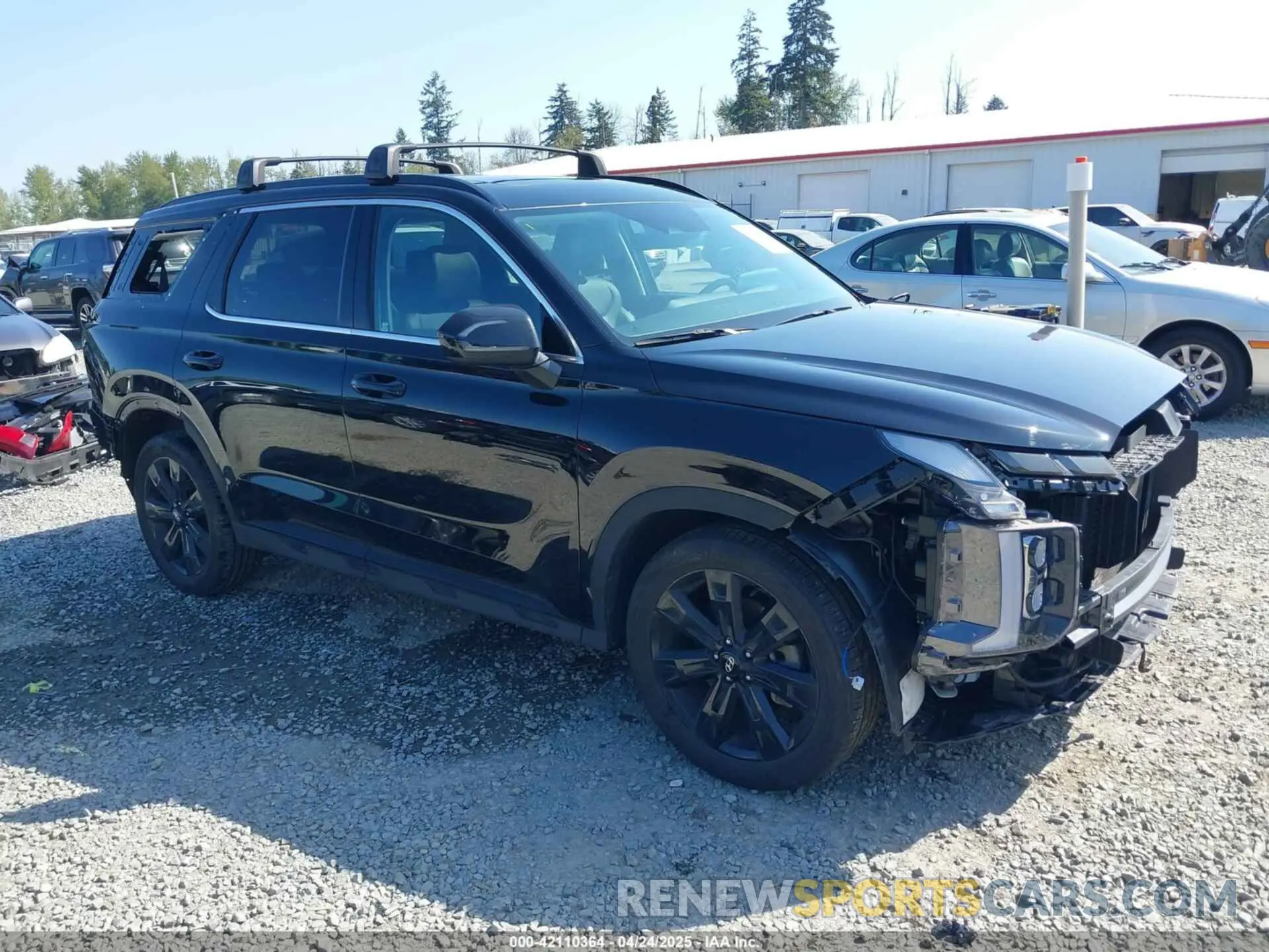 1 Фотография поврежденного автомобиля KM8R3DGE2PU489328 HYUNDAI PALISADE 2023