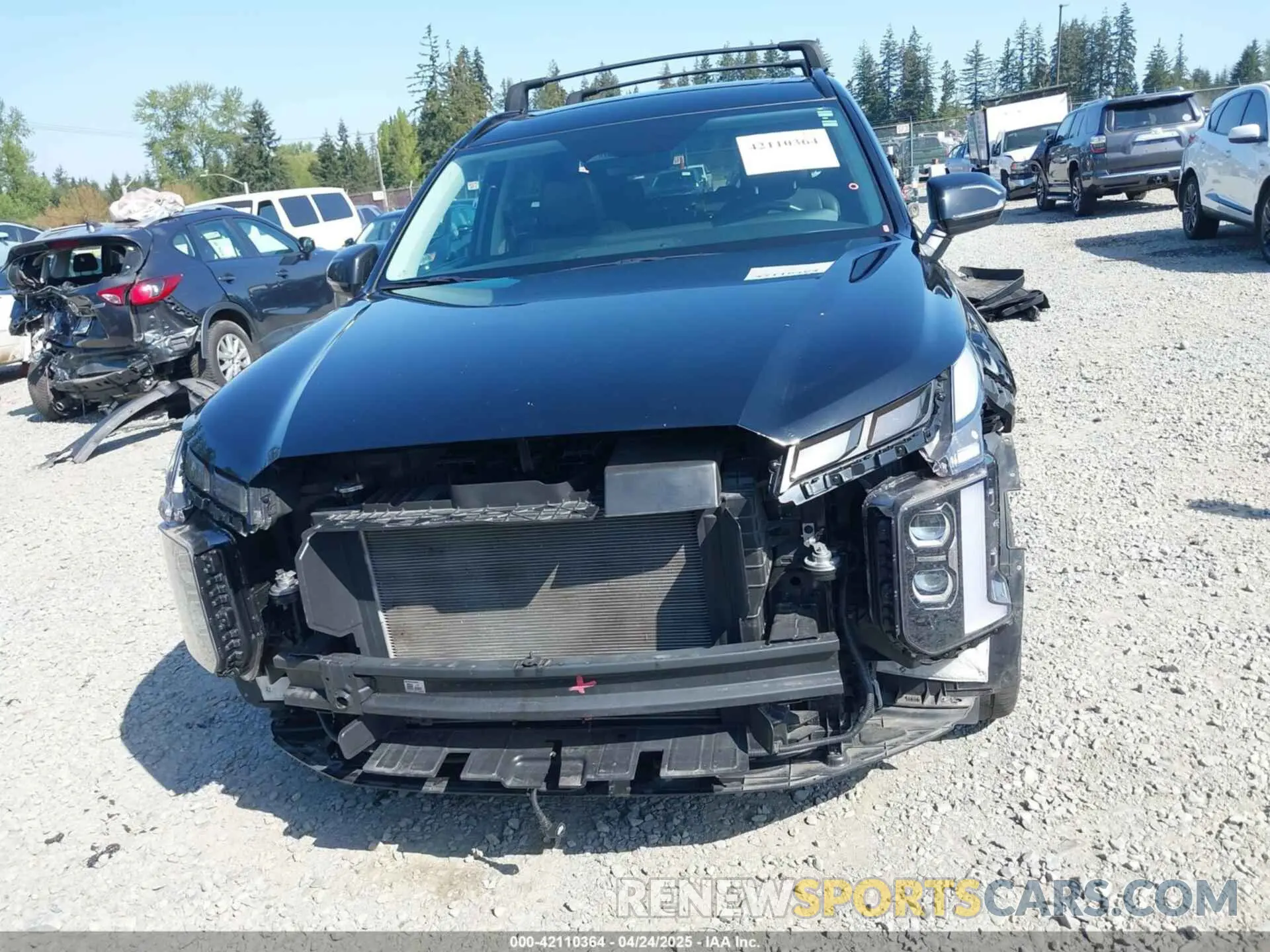 13 Фотография поврежденного автомобиля KM8R3DGE2PU489328 HYUNDAI PALISADE 2023