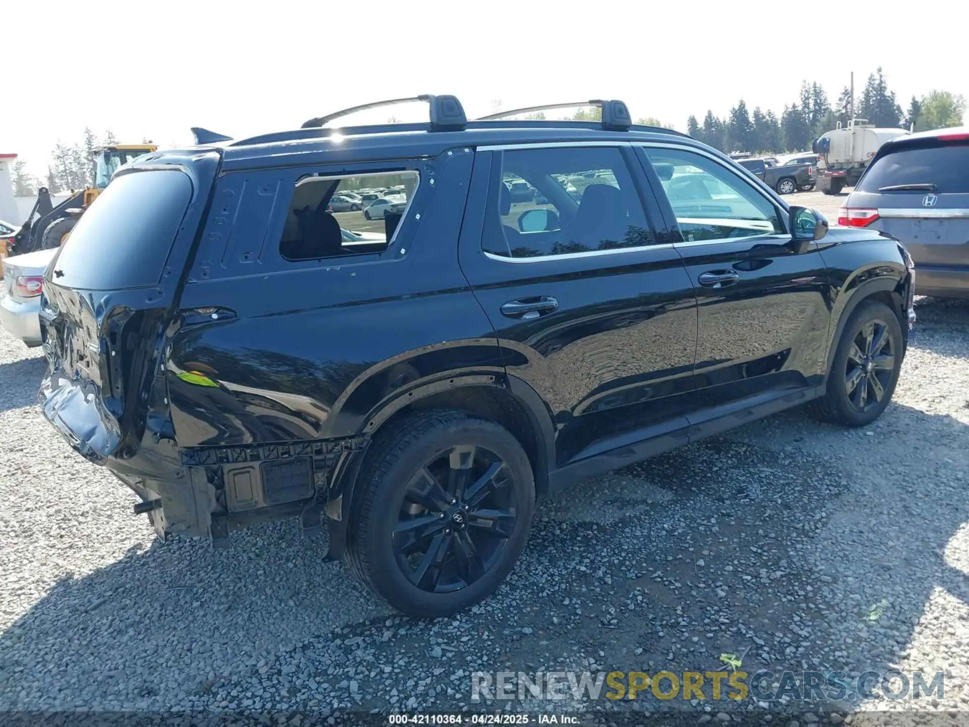 4 Фотография поврежденного автомобиля KM8R3DGE2PU489328 HYUNDAI PALISADE 2023