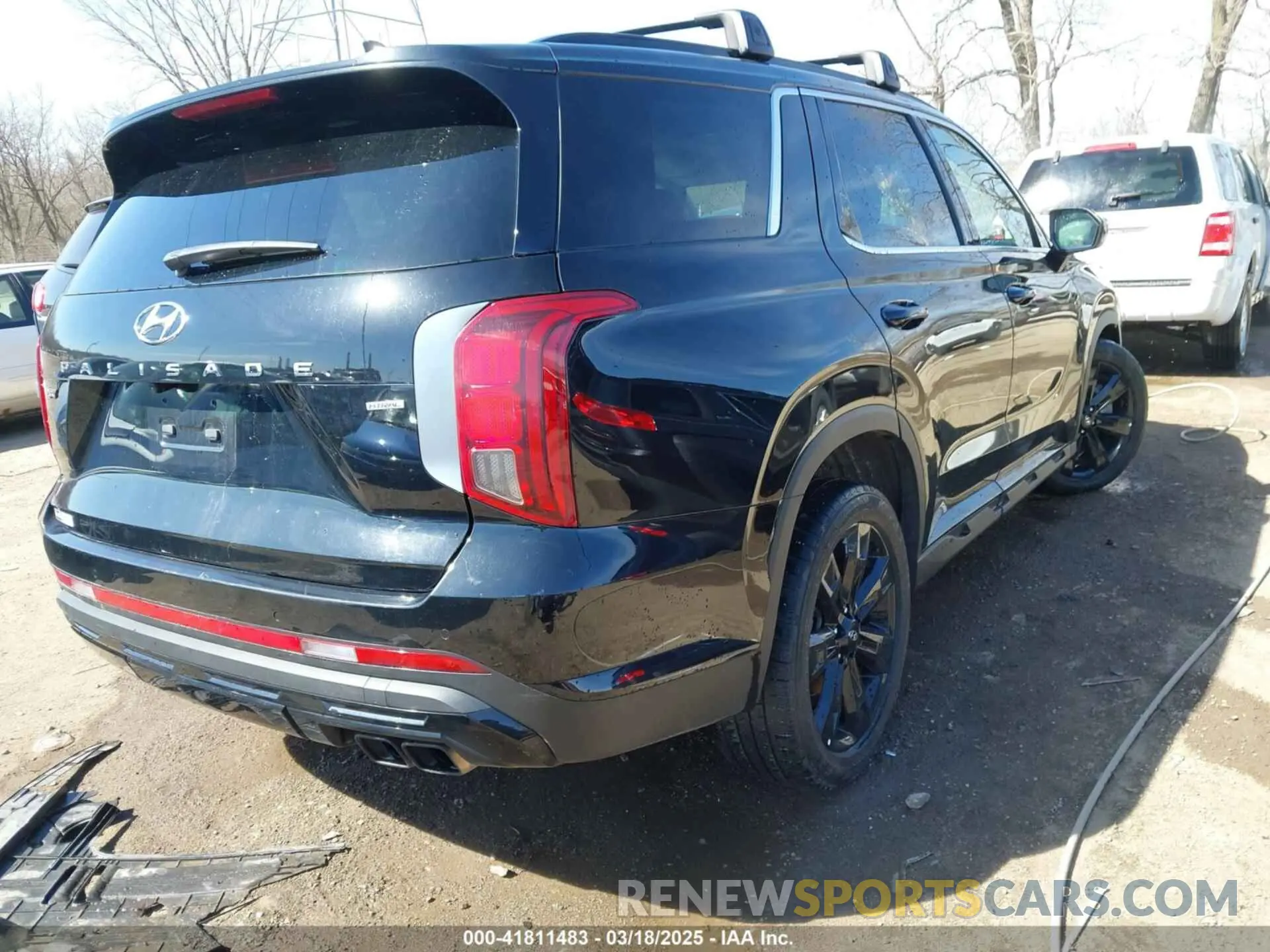 4 Photograph of a damaged car KM8R3DGE3PU499396 HYUNDAI PALISADE 2023