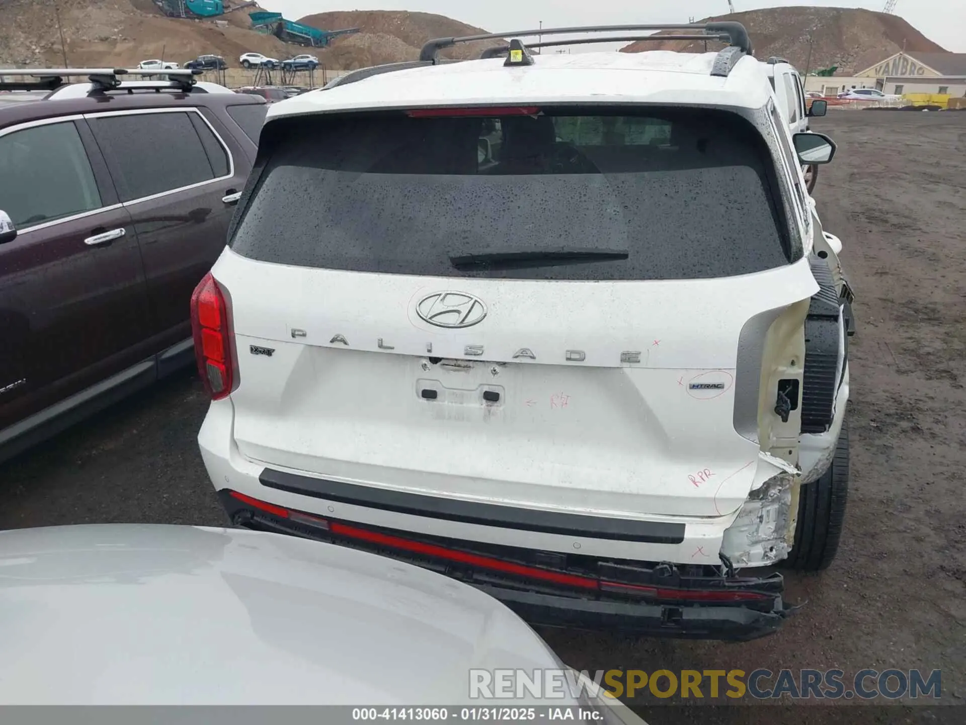 16 Фотография поврежденного автомобиля KM8R3DGE5PU602396 HYUNDAI PALISADE 2023