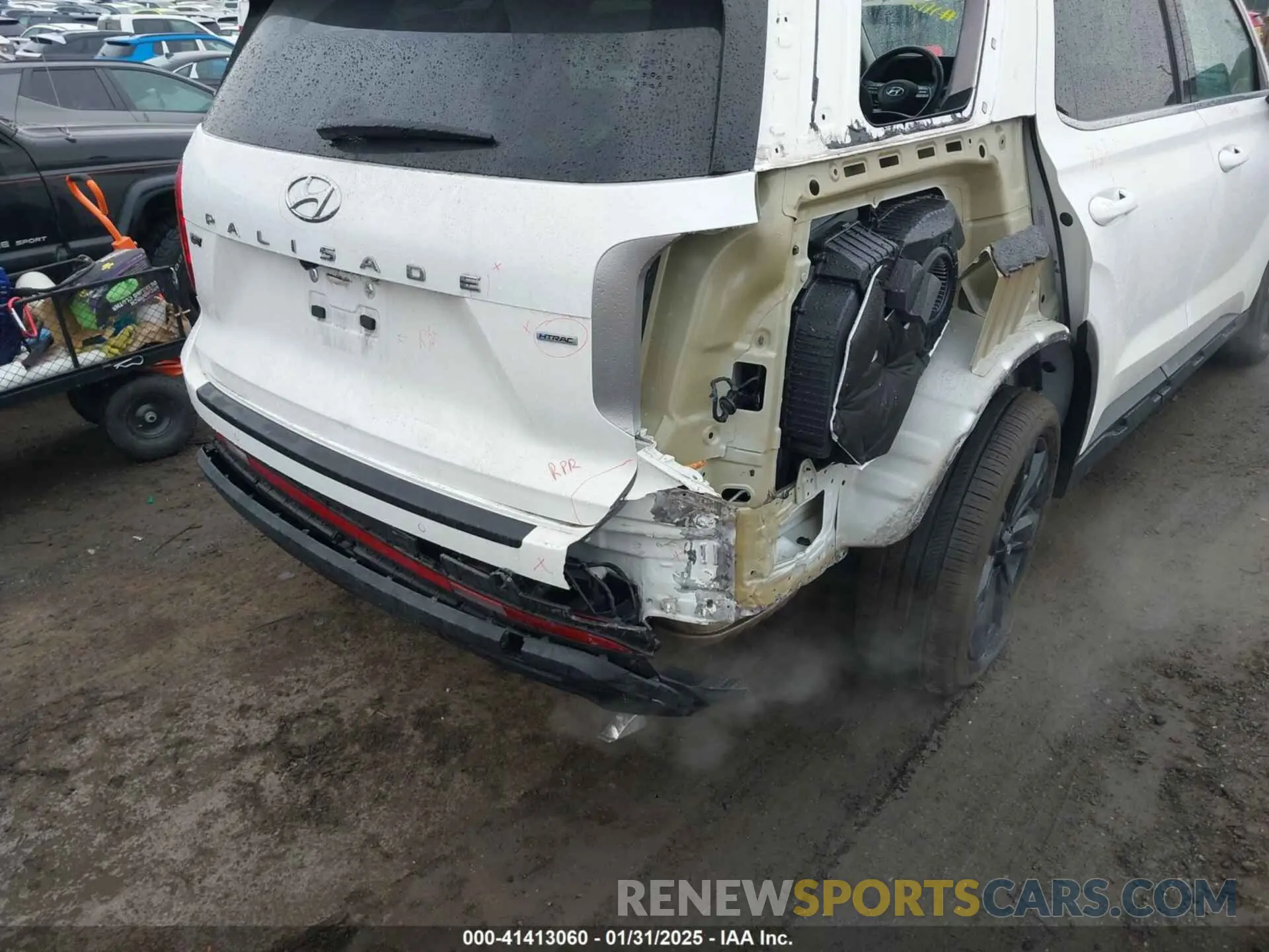 19 Фотография поврежденного автомобиля KM8R3DGE5PU602396 HYUNDAI PALISADE 2023