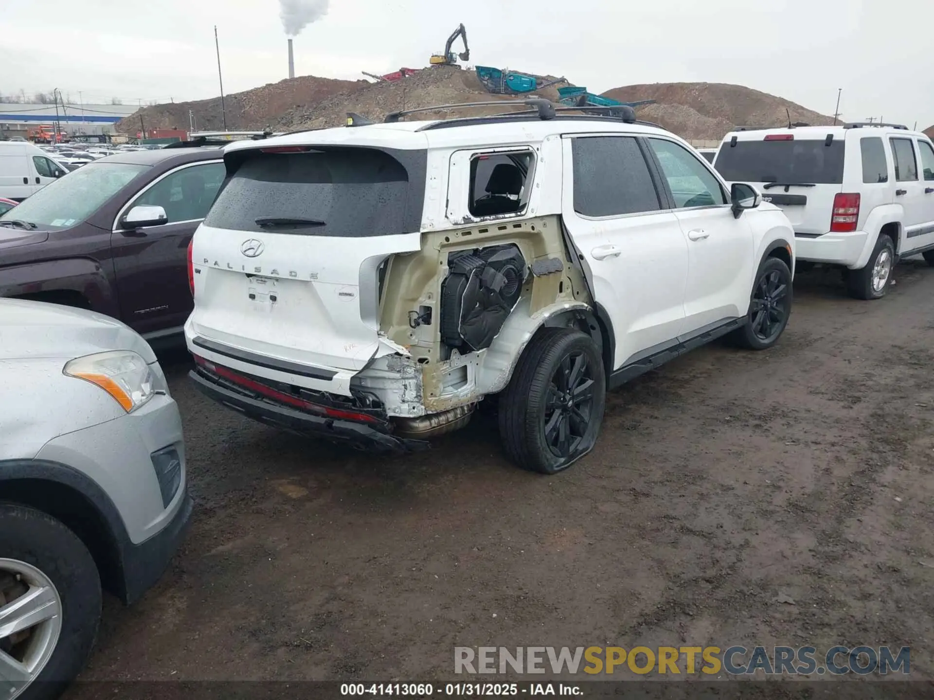 4 Фотография поврежденного автомобиля KM8R3DGE5PU602396 HYUNDAI PALISADE 2023