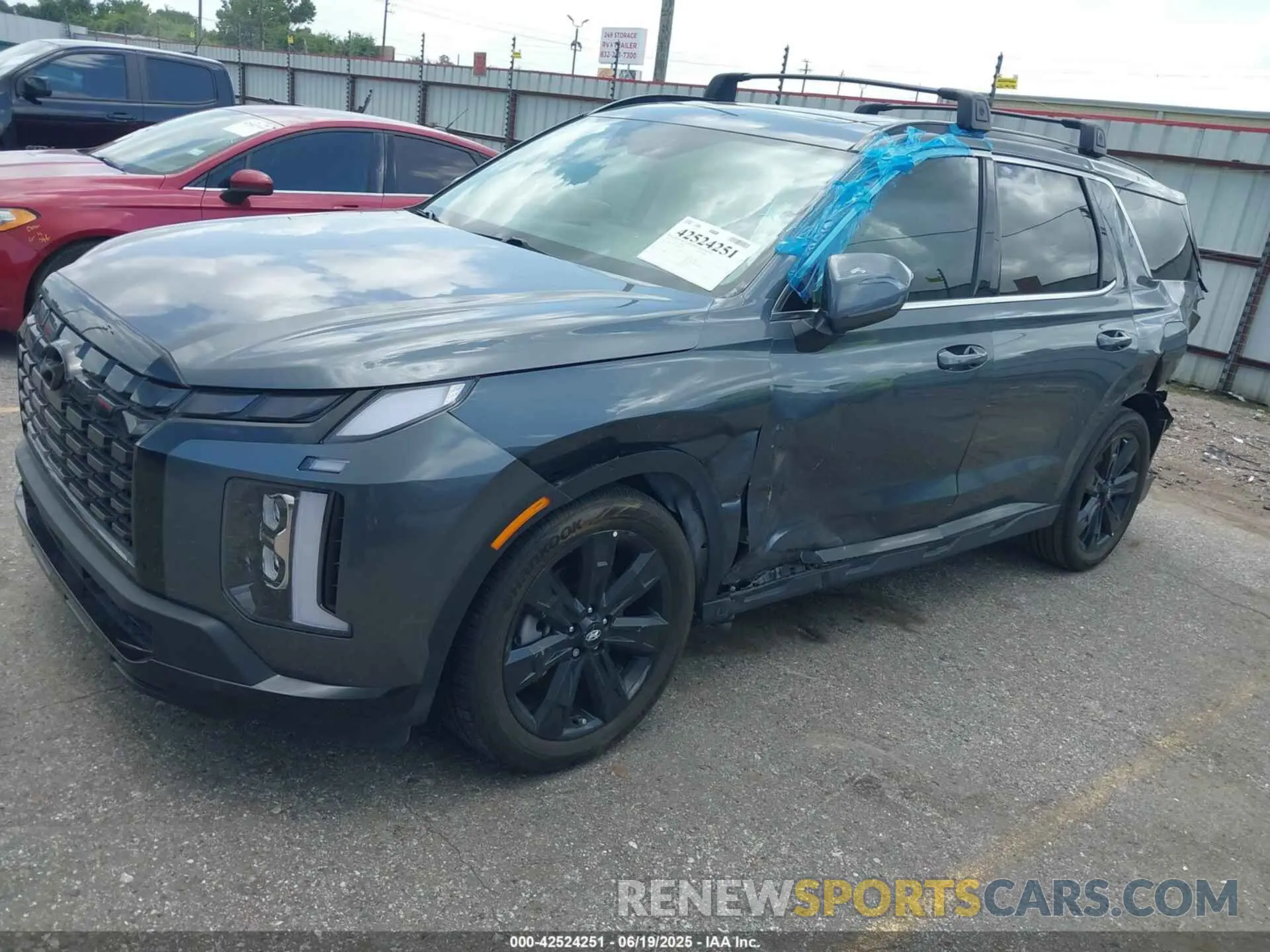 2 Фотография поврежденного автомобиля KM8R3DGE8PU640253 HYUNDAI PALISADE 2023