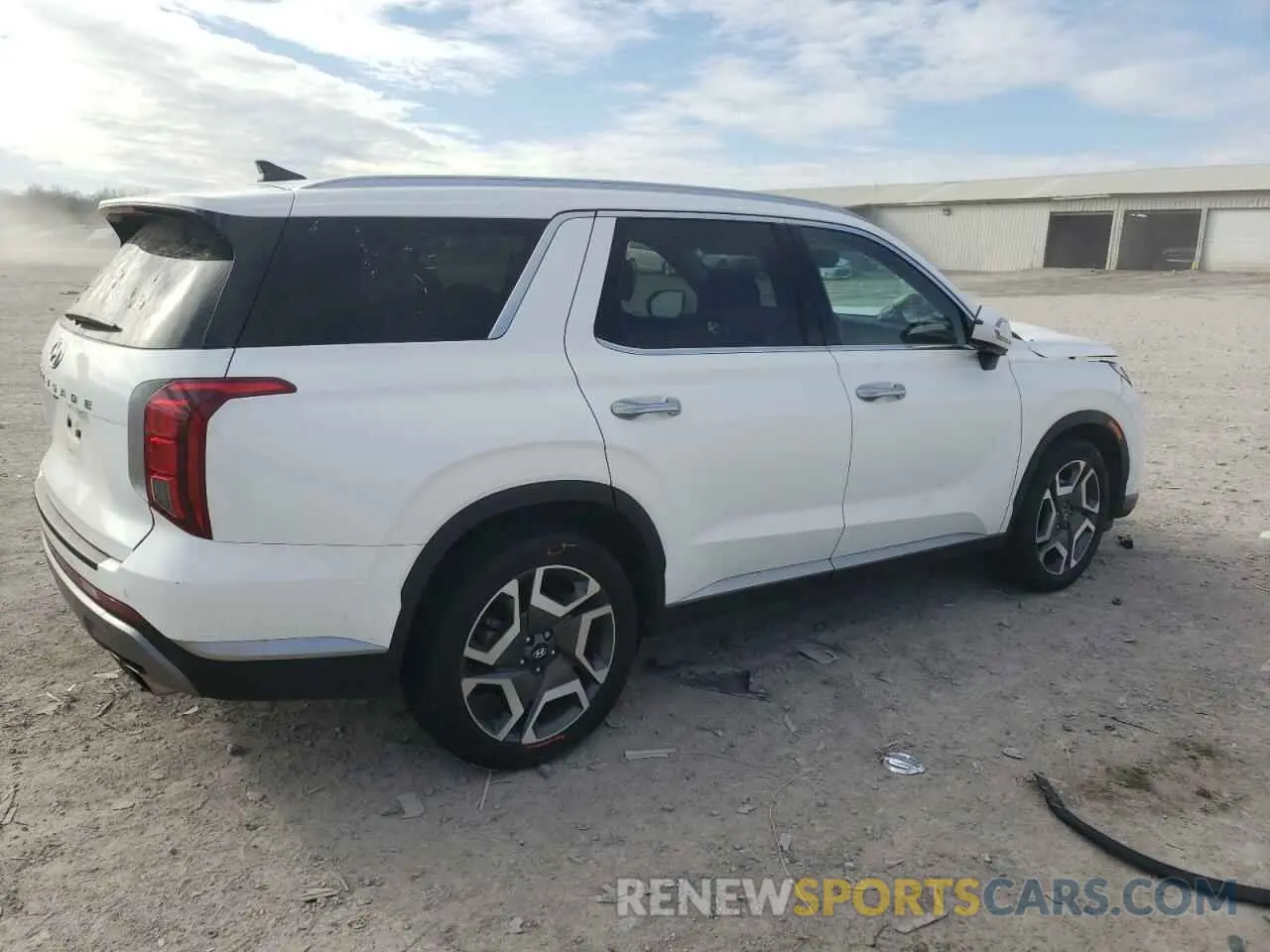 3 Photograph of a damaged car KM8R44GE0PU592146 HYUNDAI PALISADE 2023