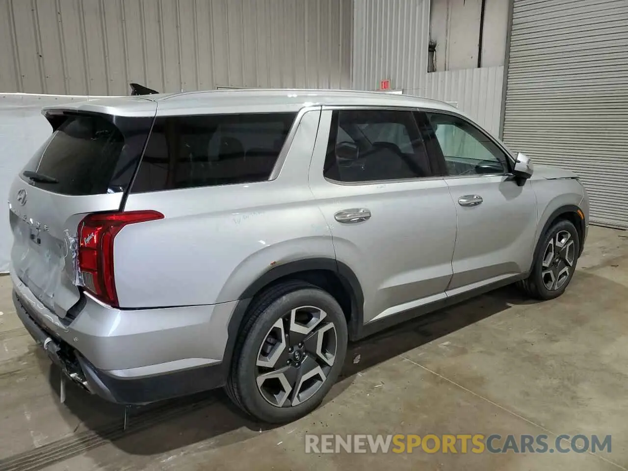 3 Photograph of a damaged car KM8R44GE5PU614433 HYUNDAI PALISADE 2023
