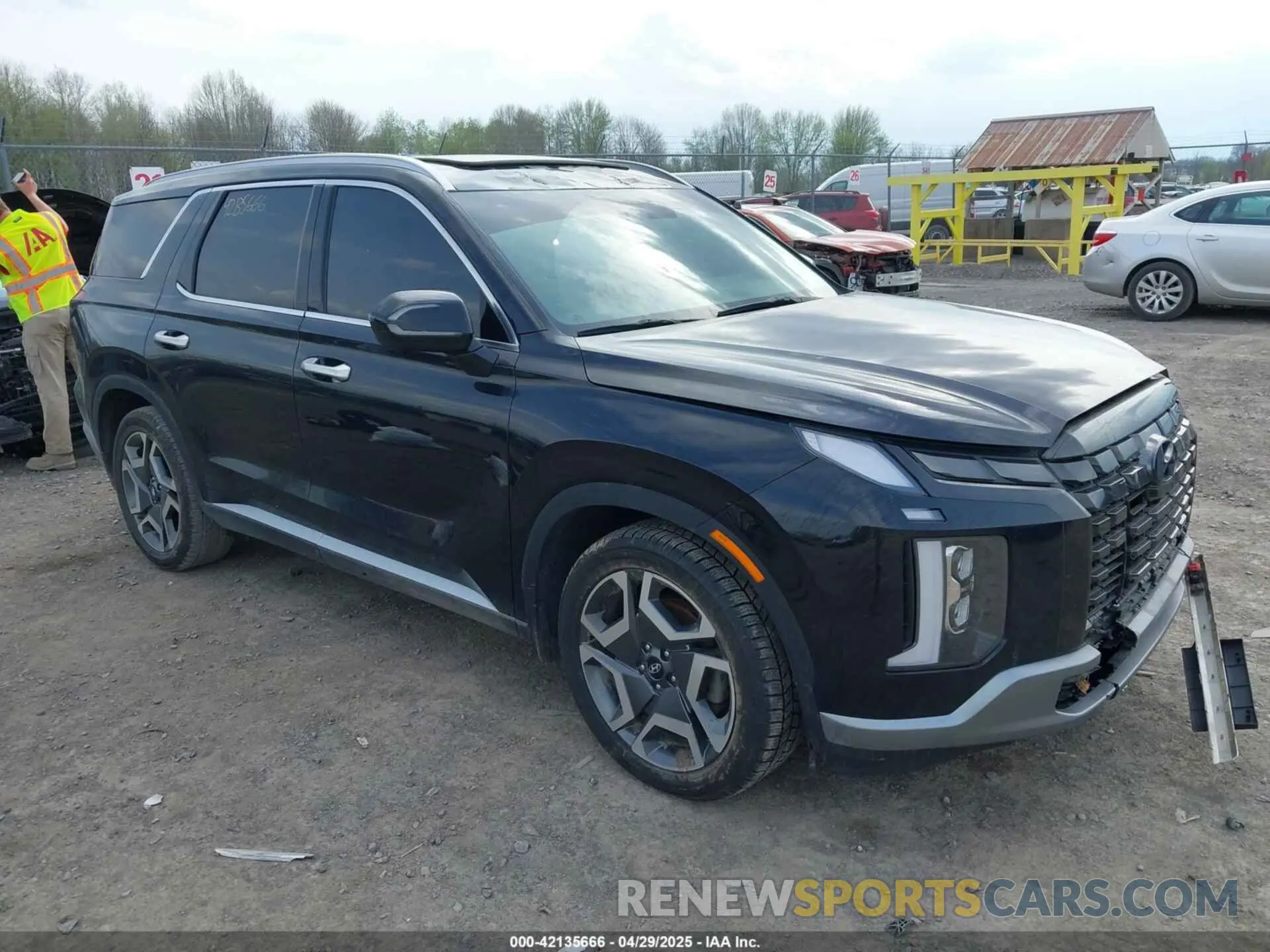 1 Фотография поврежденного автомобиля KM8R4DGE5PU570952 HYUNDAI PALISADE 2023