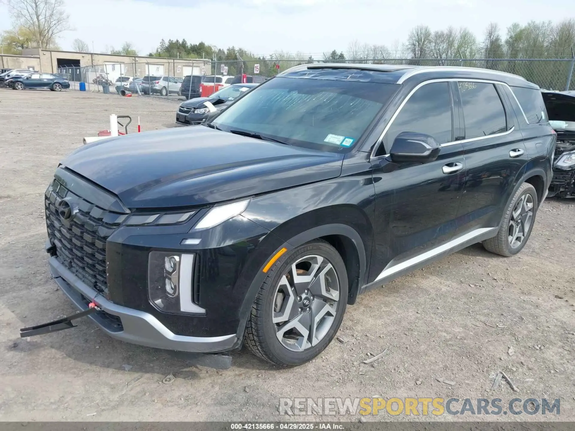 2 Фотография поврежденного автомобиля KM8R4DGE5PU570952 HYUNDAI PALISADE 2023