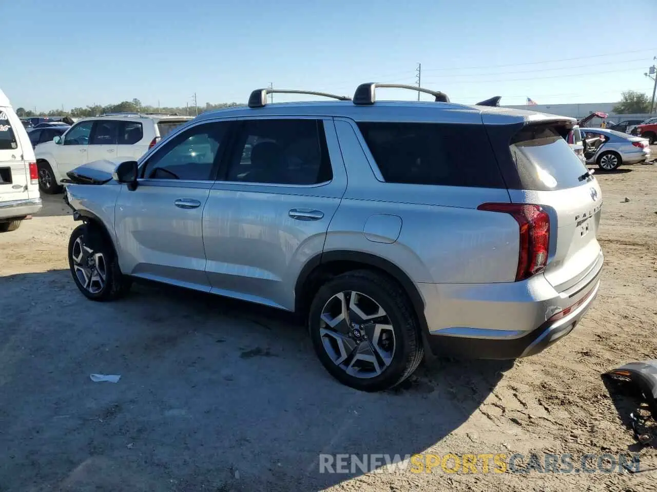 2 Фотография поврежденного автомобиля KM8R4DGE6PU636859 HYUNDAI PALISADE 2023