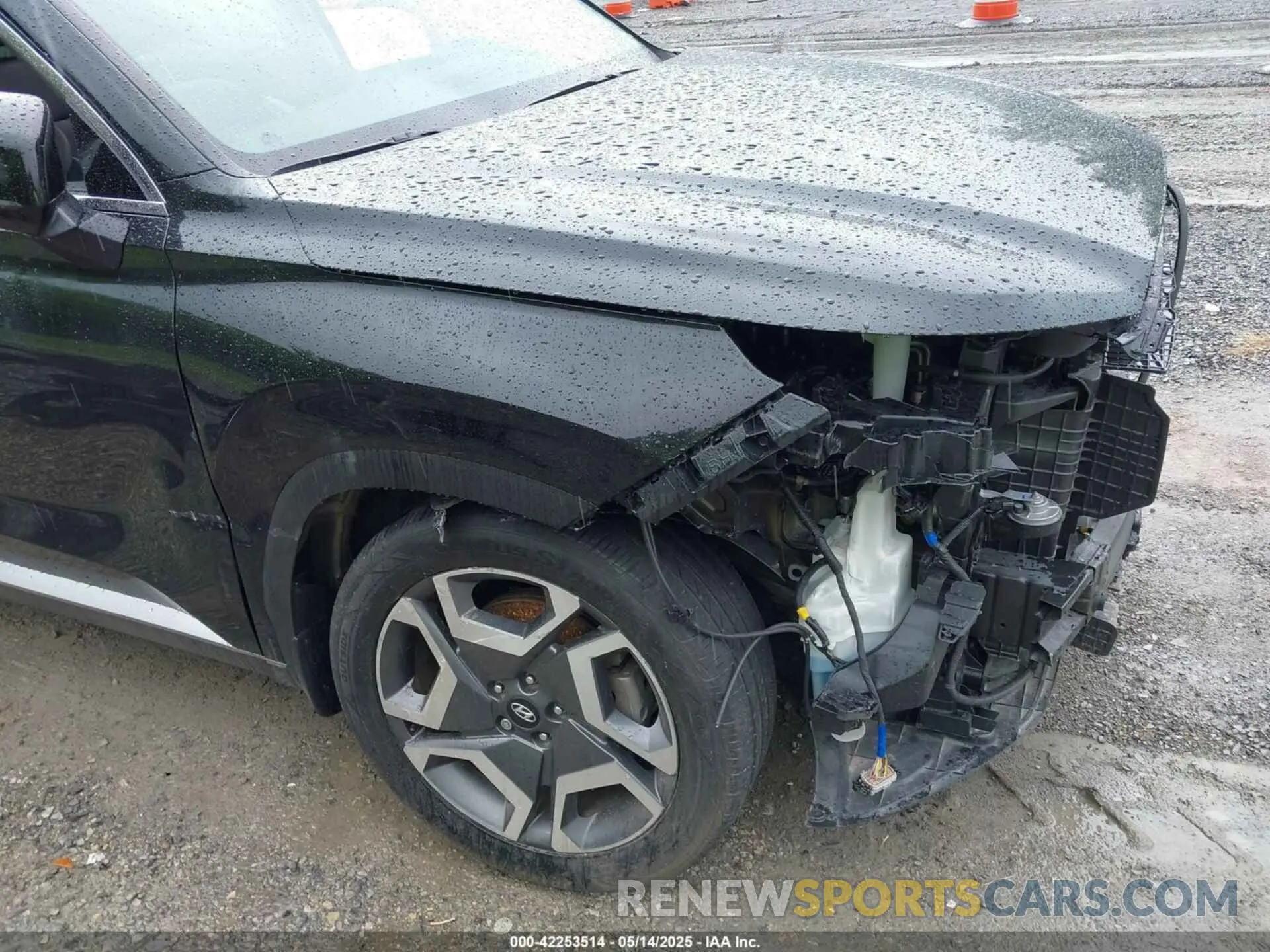 19 Photograph of a damaged car KM8R4DGE8PU528906 HYUNDAI PALISADE 2023