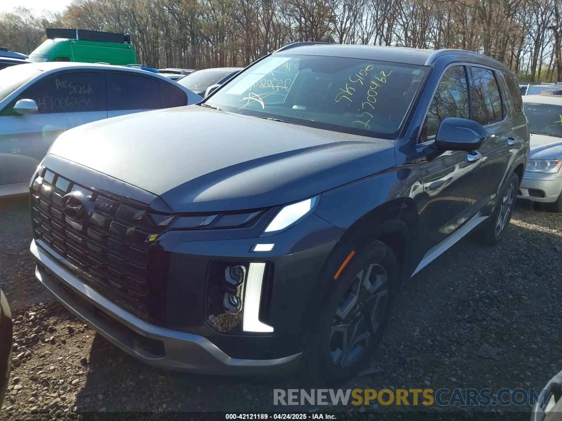 2 Photograph of a damaged car KM8R4DGE8PU564059 HYUNDAI PALISADE 2023