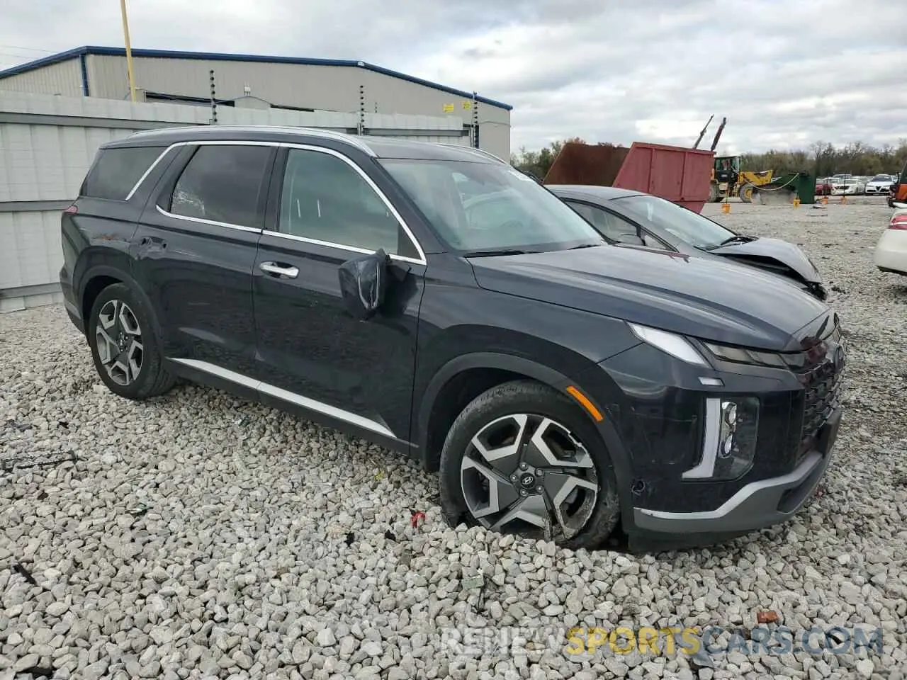 4 Photograph of a damaged car KM8R4DGE8PU575949 HYUNDAI PALISADE 2023