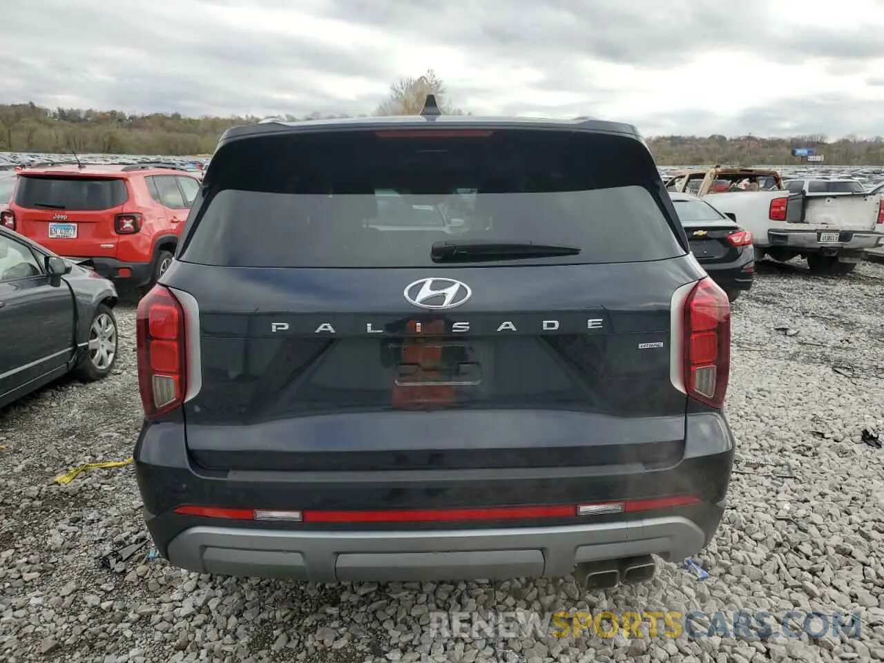 6 Photograph of a damaged car KM8R4DGE8PU575949 HYUNDAI PALISADE 2023