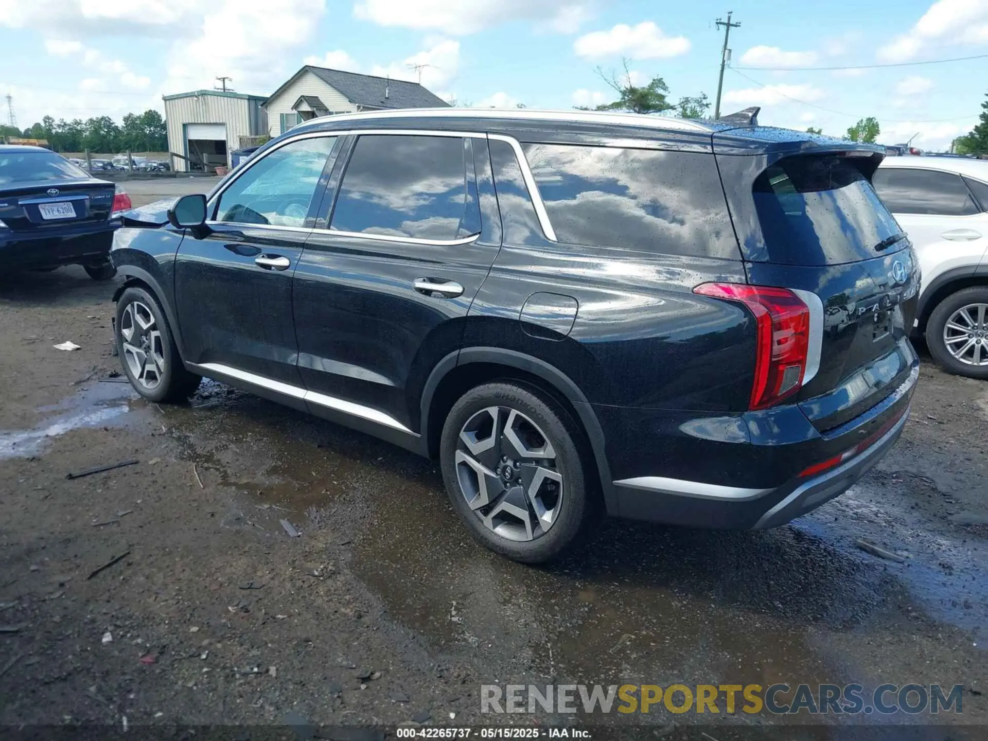 3 Фотография поврежденного автомобиля KM8R4DGEXPU625217 HYUNDAI PALISADE 2023