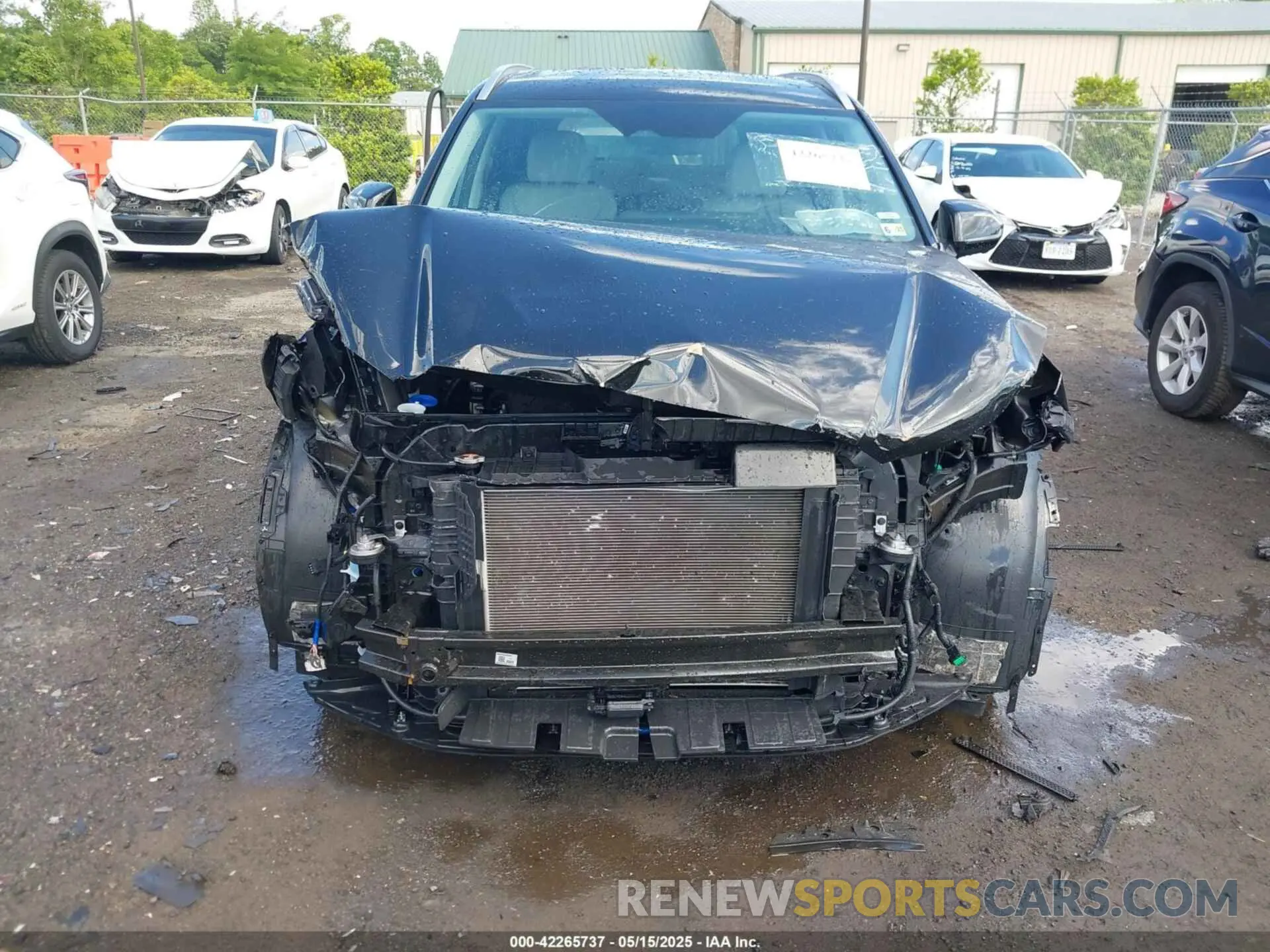 6 Фотография поврежденного автомобиля KM8R4DGEXPU625217 HYUNDAI PALISADE 2023