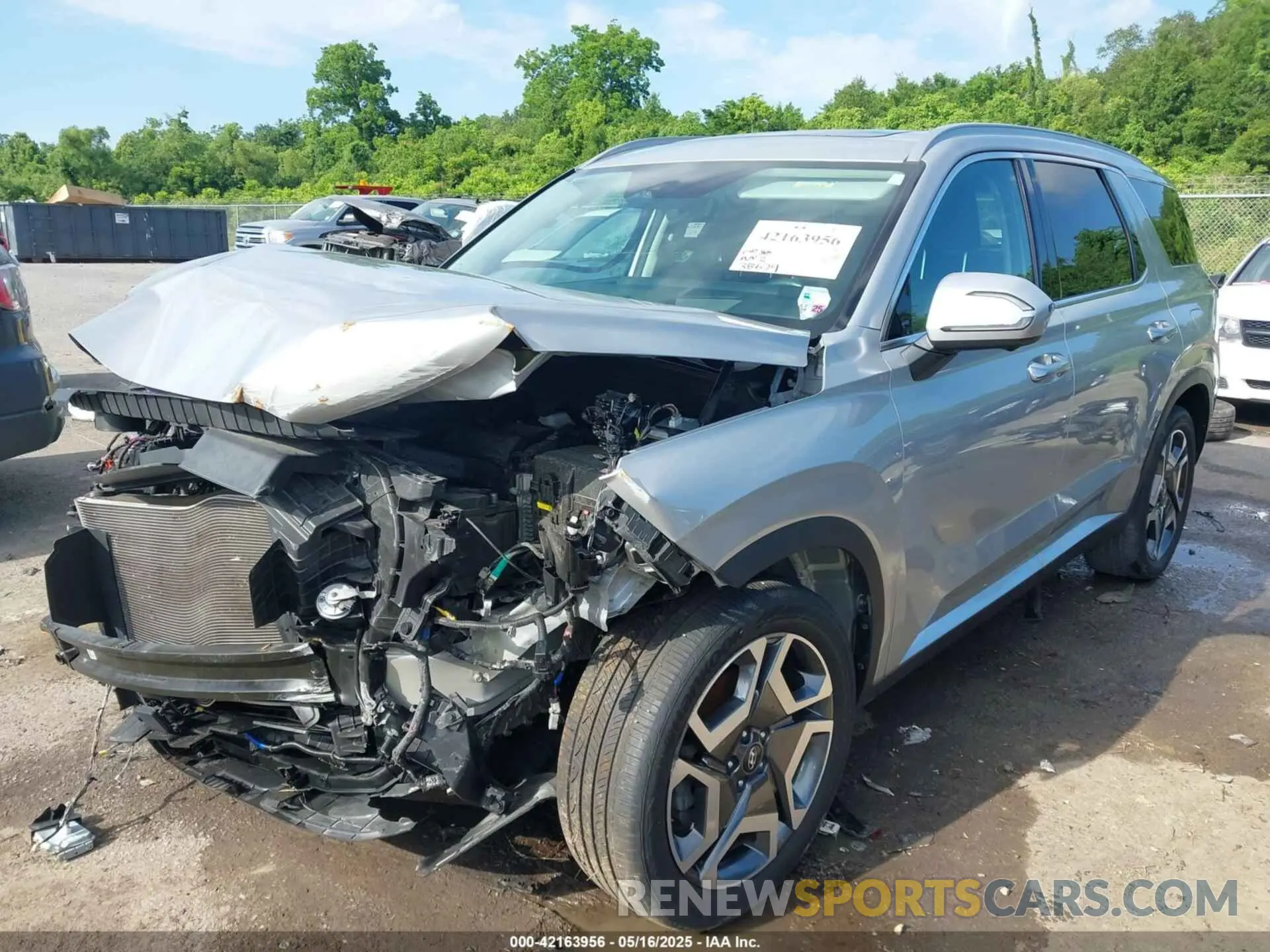2 Фотография поврежденного автомобиля KM8R54GE5PU554506 HYUNDAI PALISADE 2023