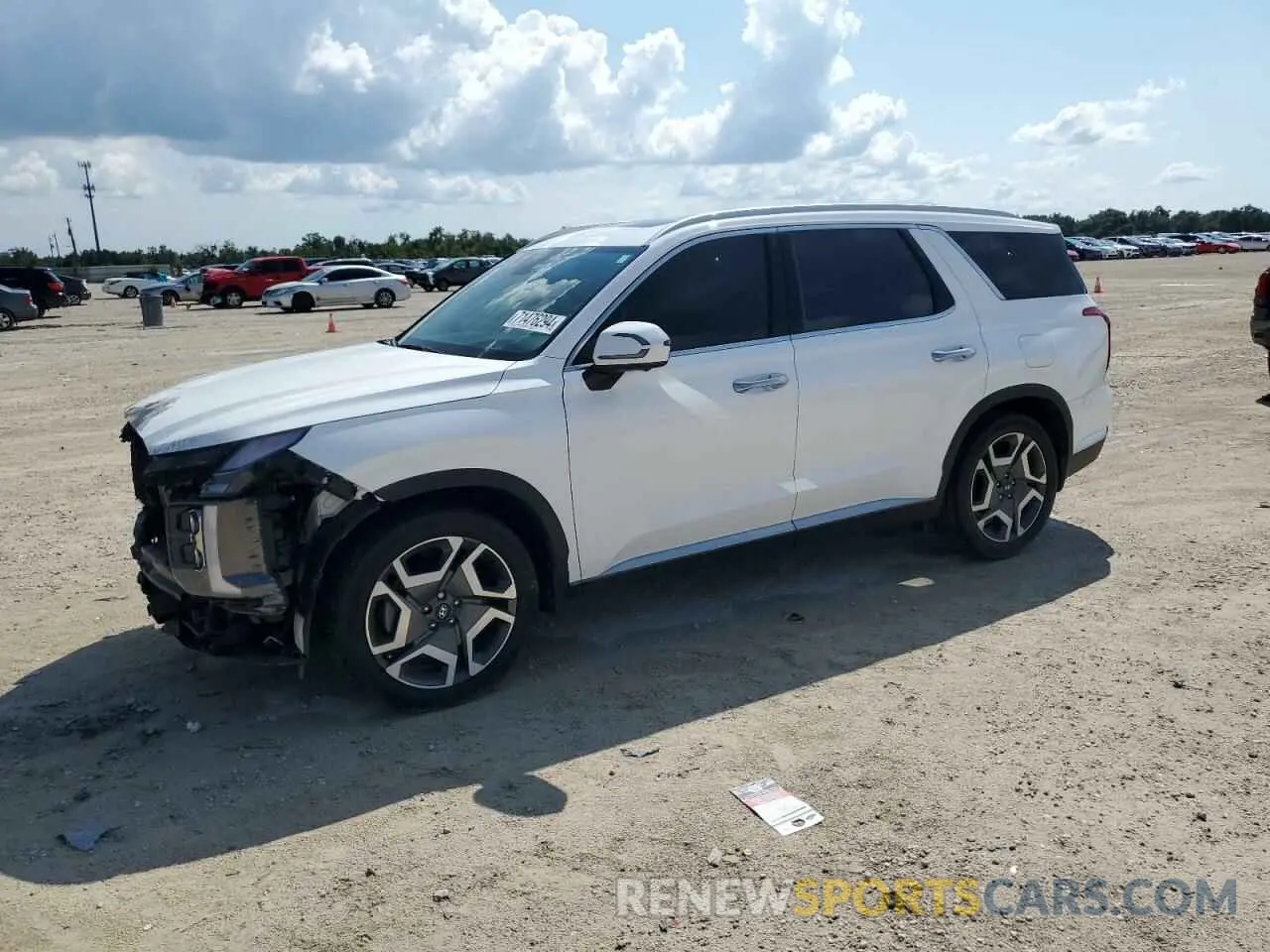 1 Photograph of a damaged car KM8R54GE5PU607639 HYUNDAI PALISADE 2023