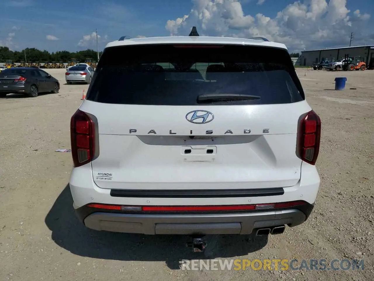 6 Photograph of a damaged car KM8R54GE5PU607639 HYUNDAI PALISADE 2023