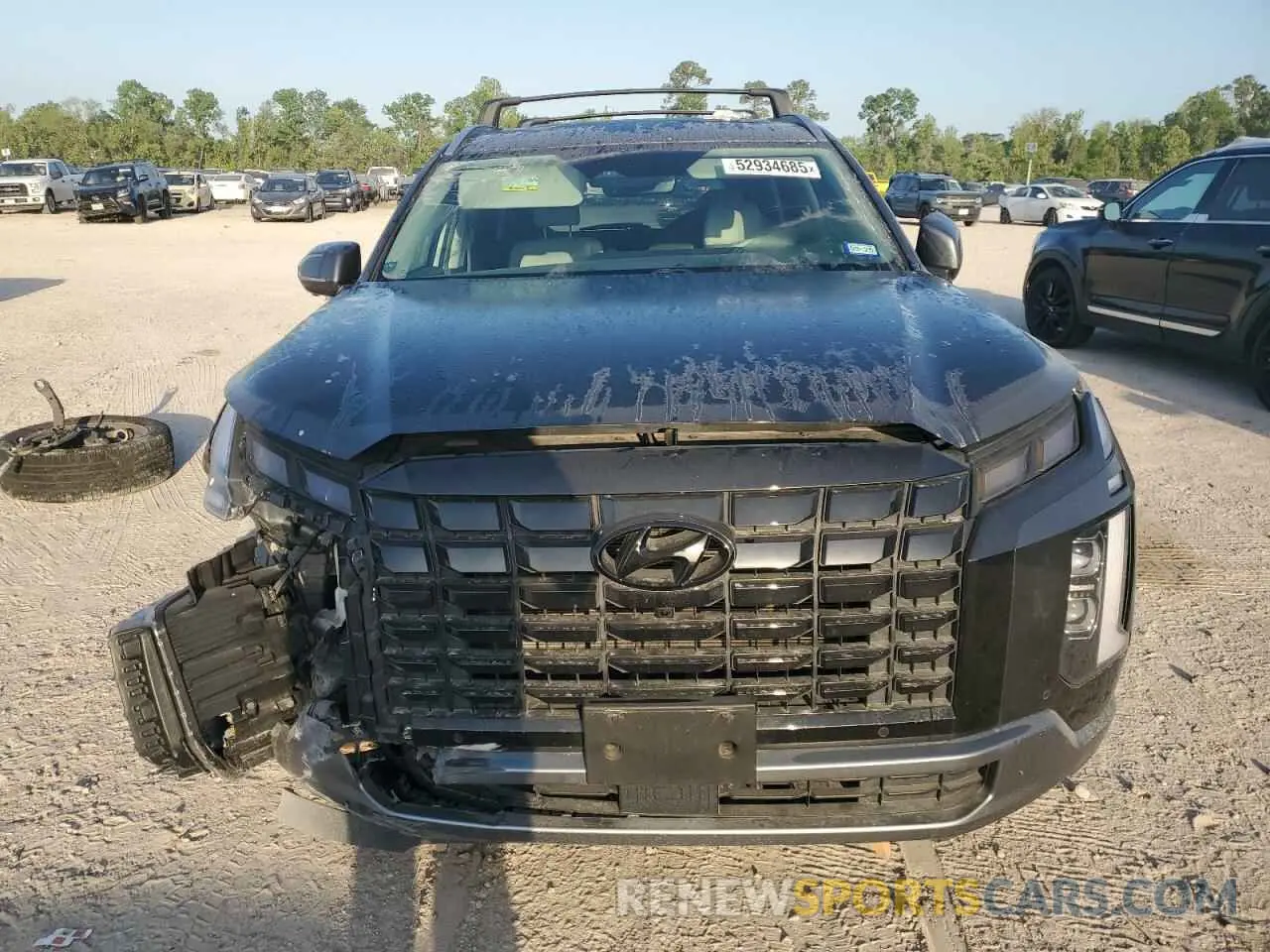5 Photograph of a damaged car KM8R54GE6PU510496 HYUNDAI PALISADE 2023
