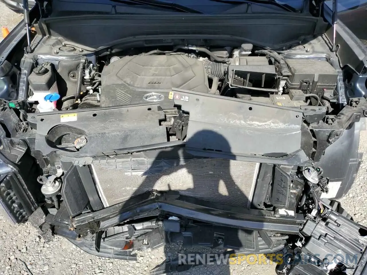 12 Photograph of a damaged car KM8R54GE7PU616505 HYUNDAI PALISADE 2023