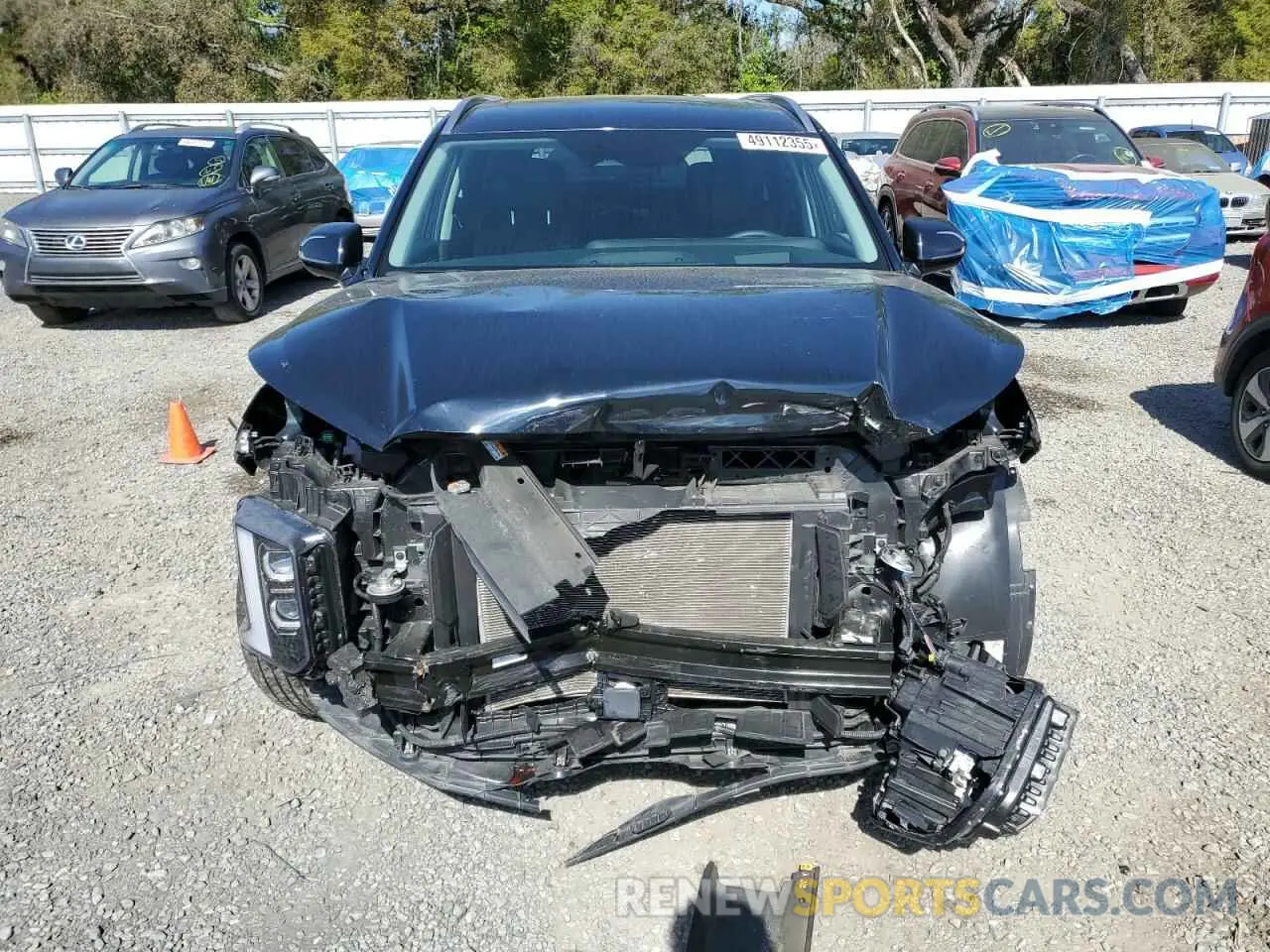 5 Photograph of a damaged car KM8R54GE7PU616505 HYUNDAI PALISADE 2023